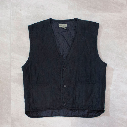 Silk Quilted Padding Vest