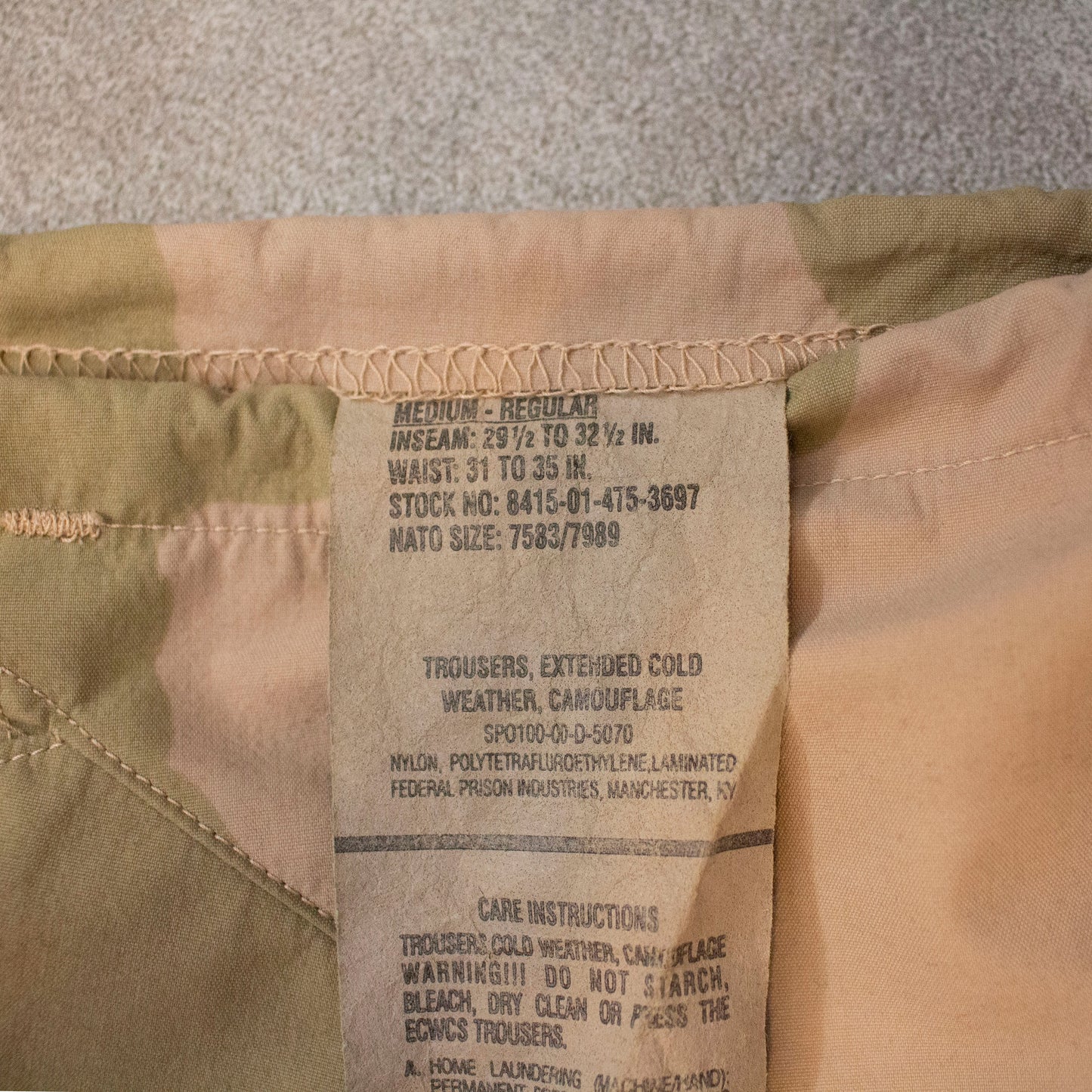 ECWCS Gore-Tex Over Pants