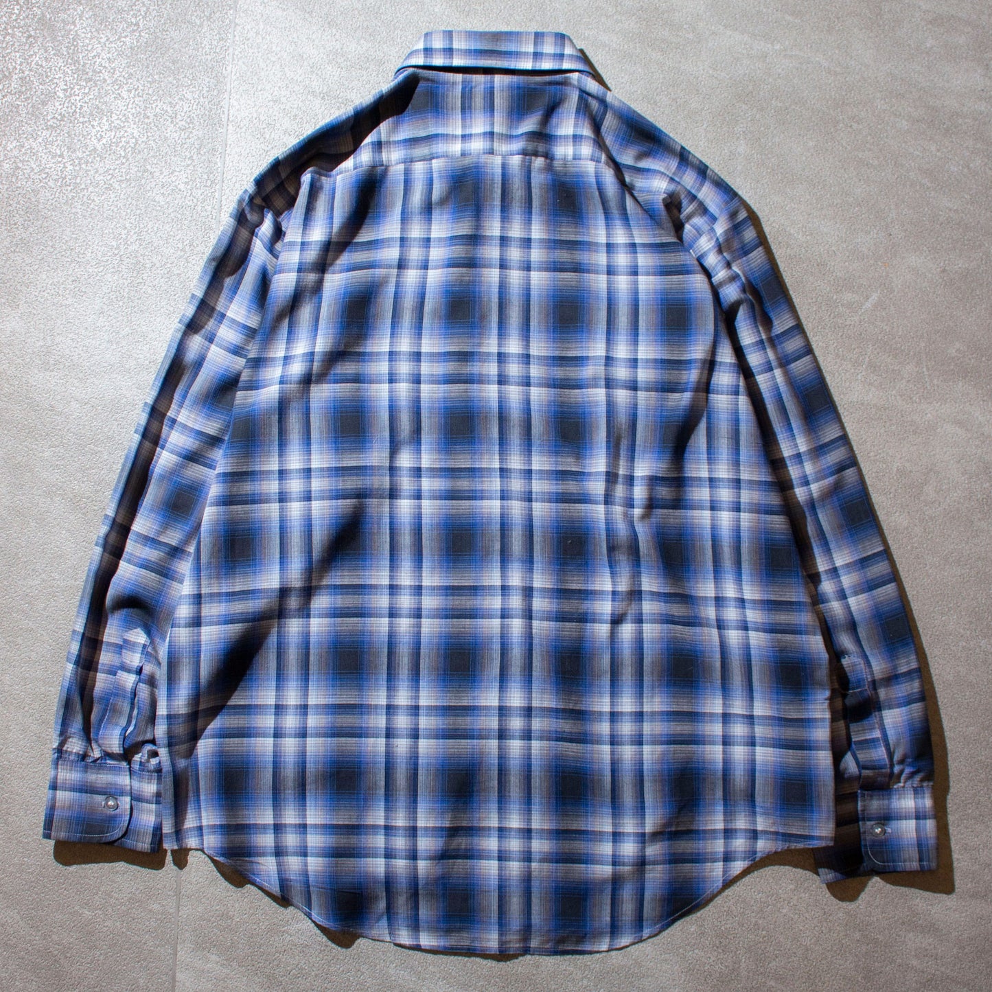 Ombre Check Shirt