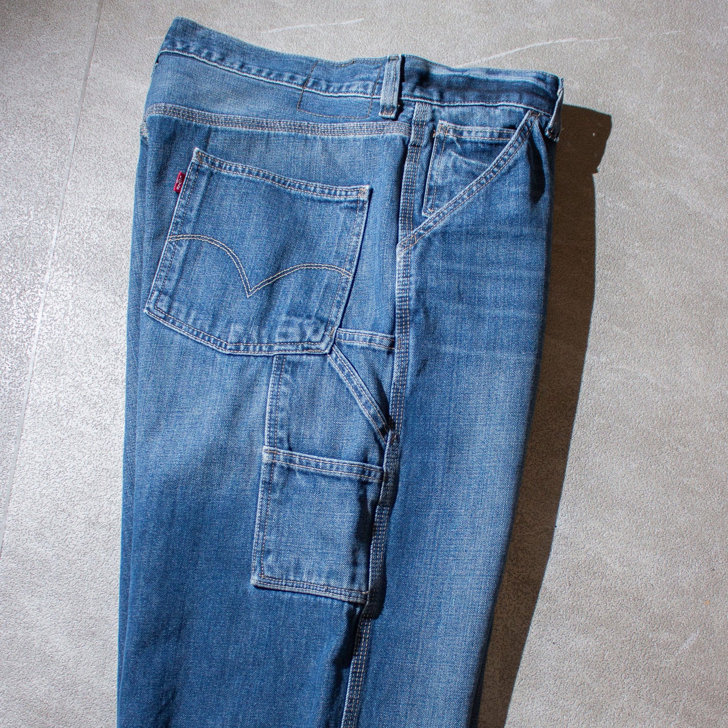 "CARPENTER LOOSE STRAIGHT" Denim Pants