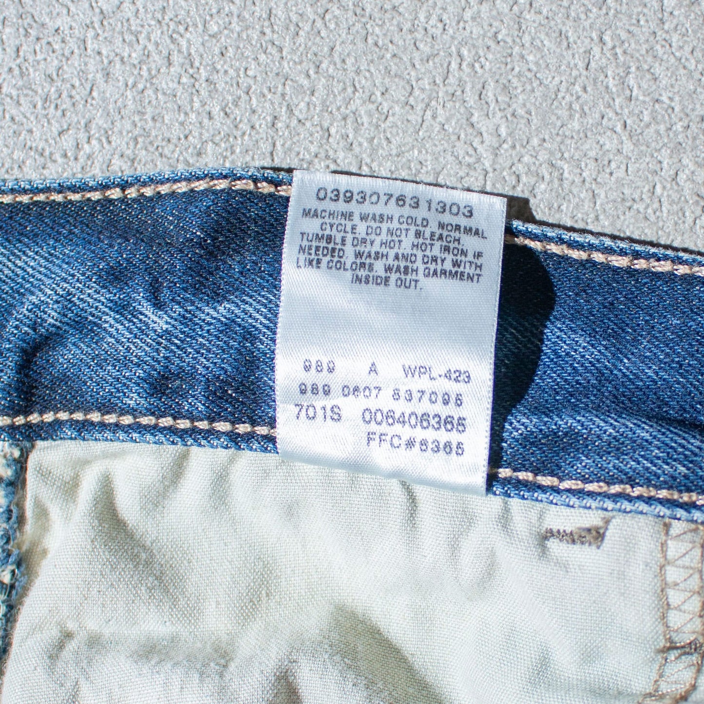 "CARPENTER LOOSE STRAIGHT" Denim Pants