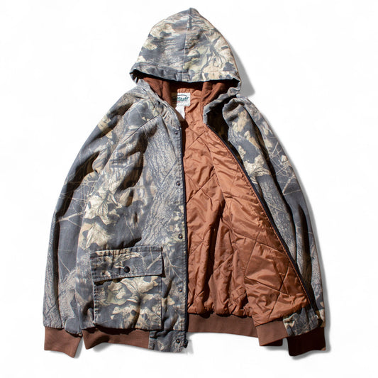 Tree Camo Padding Hooded Blouson
