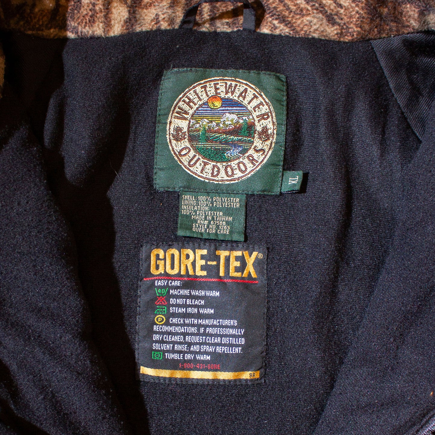 "REAL TREE" Camo Gore-Tex Fleece Blouson