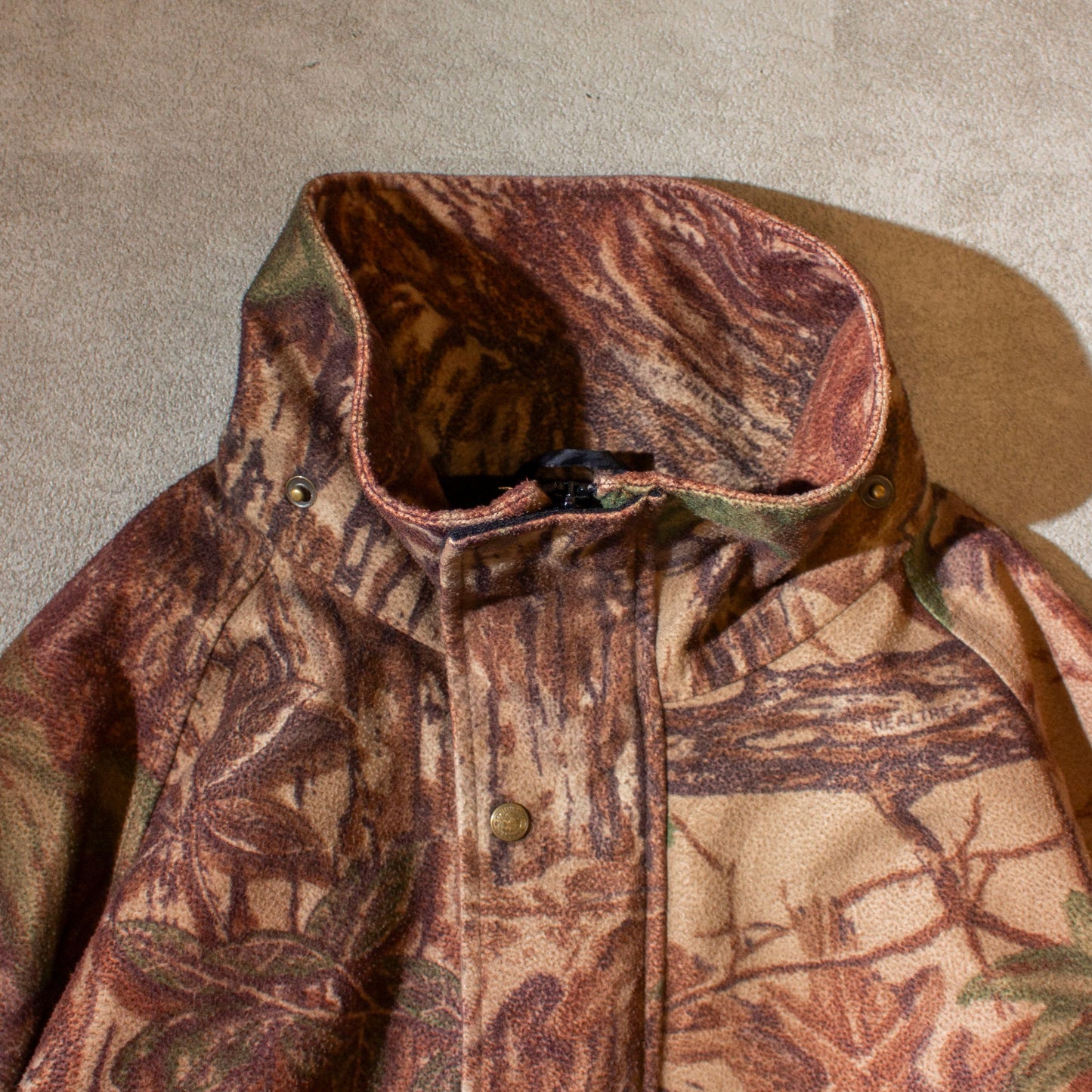 "REAL TREE" Camo Gore-Tex Fleece Blouson