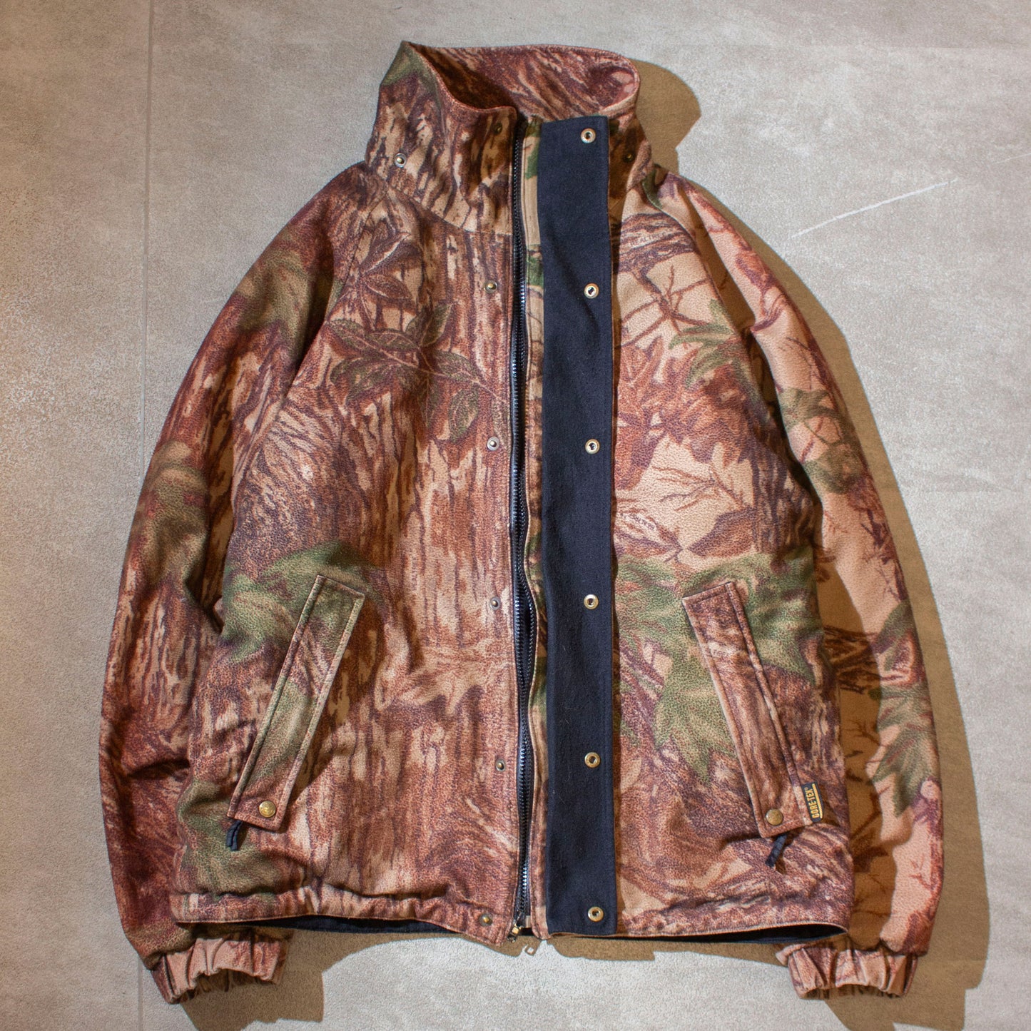 "REAL TREE" Camo Gore-Tex Fleece Blouson