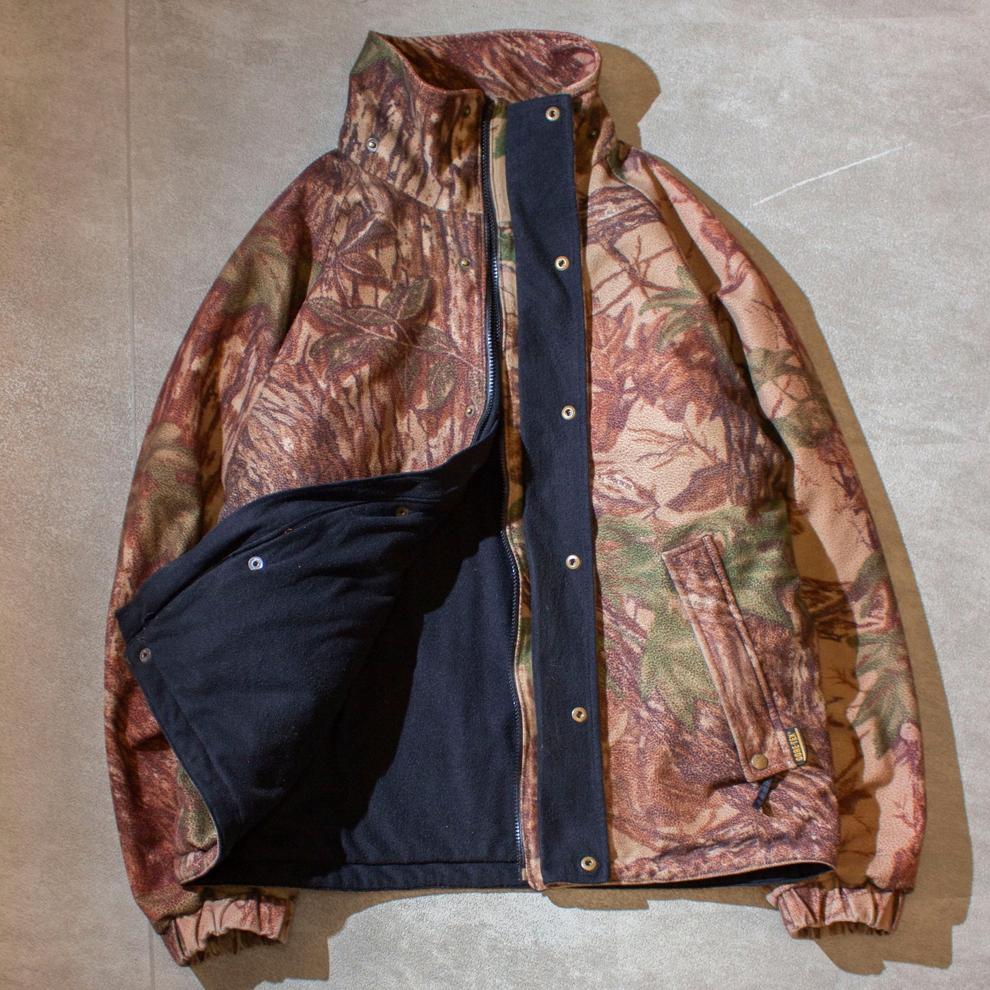 "REAL TREE" Camo Gore-Tex Fleece Blouson