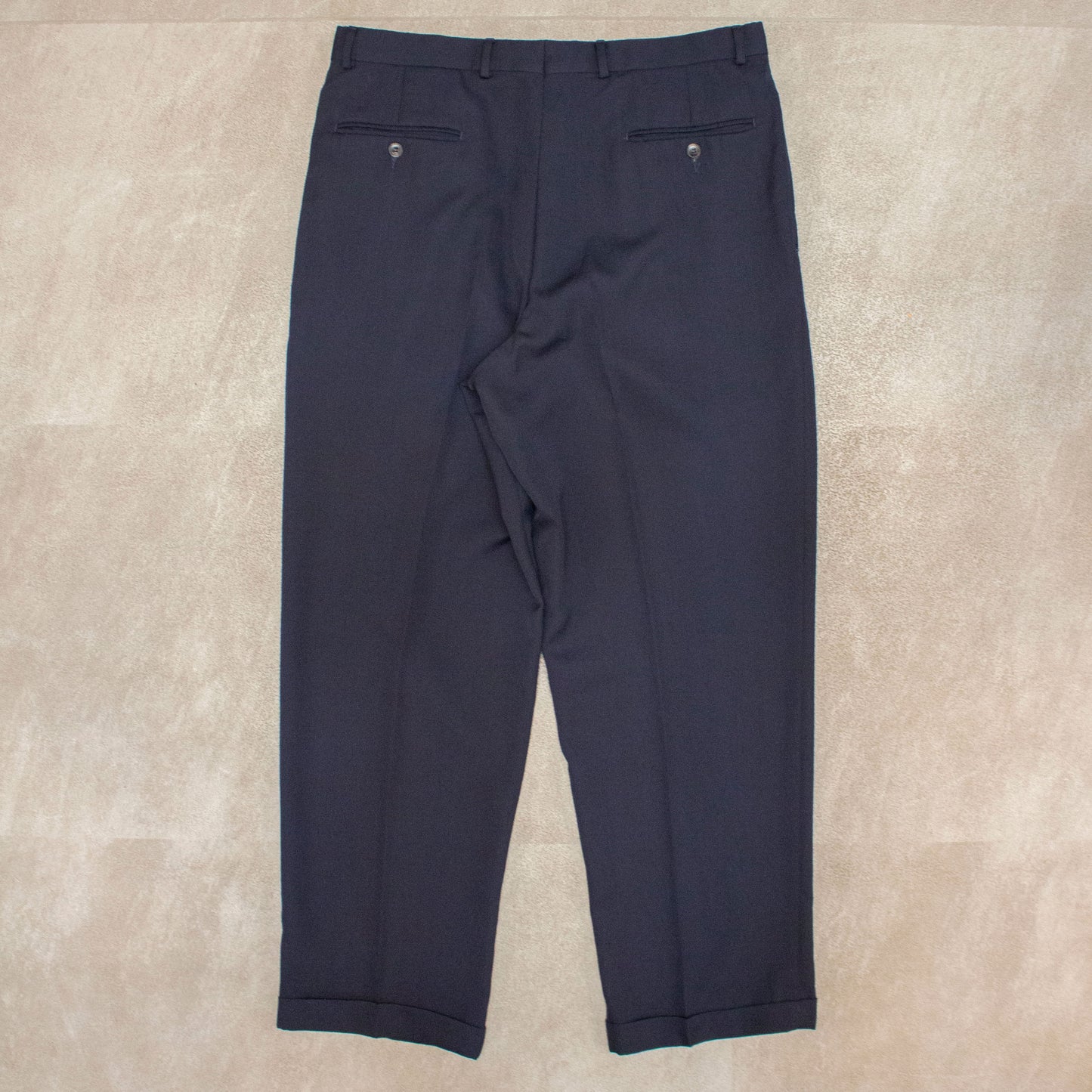 2tuck Dress Slacks NVY【36×30】