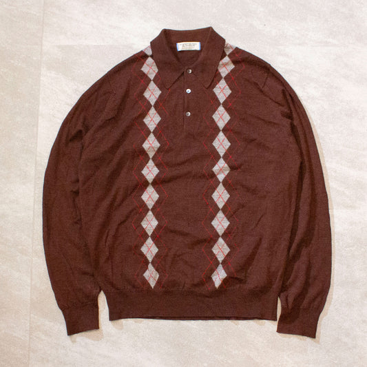 Wool Knit Polo Shirt