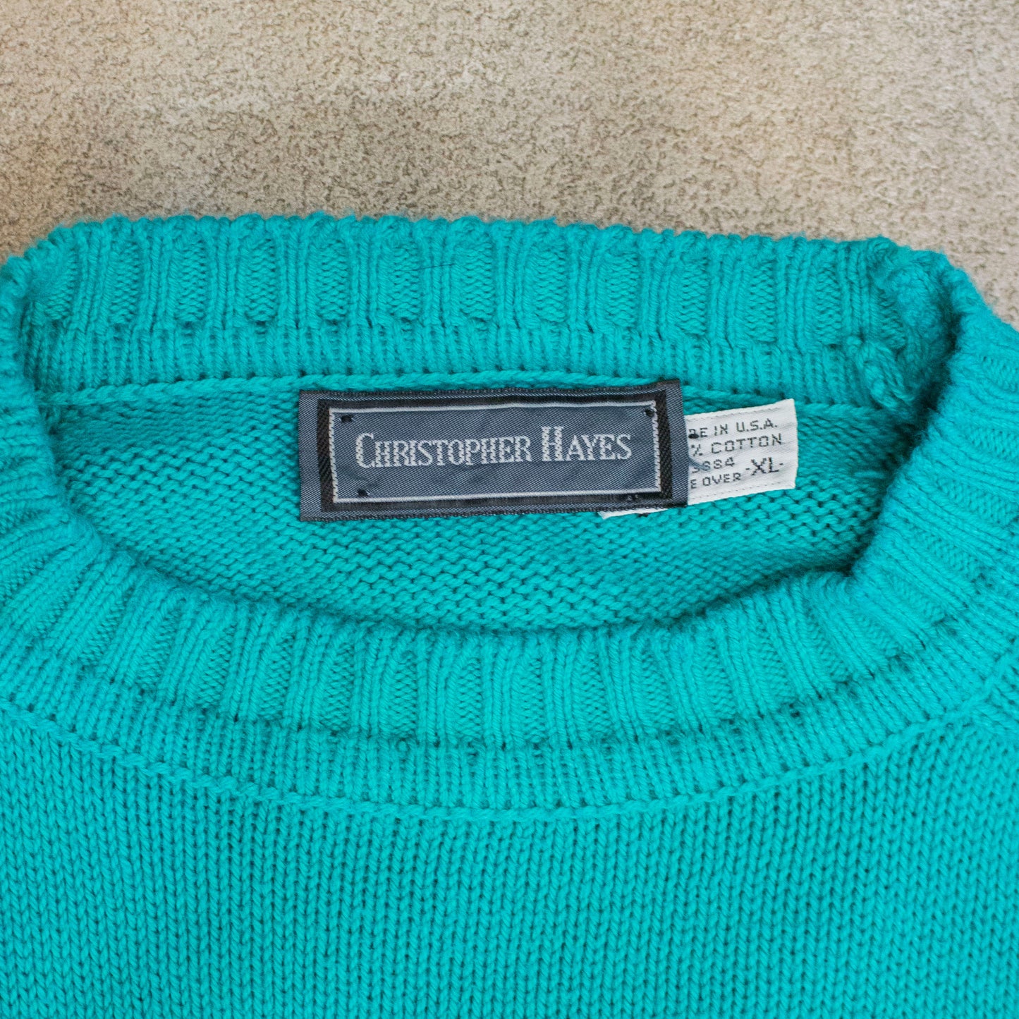 Cotton Knit Sweater【XL】