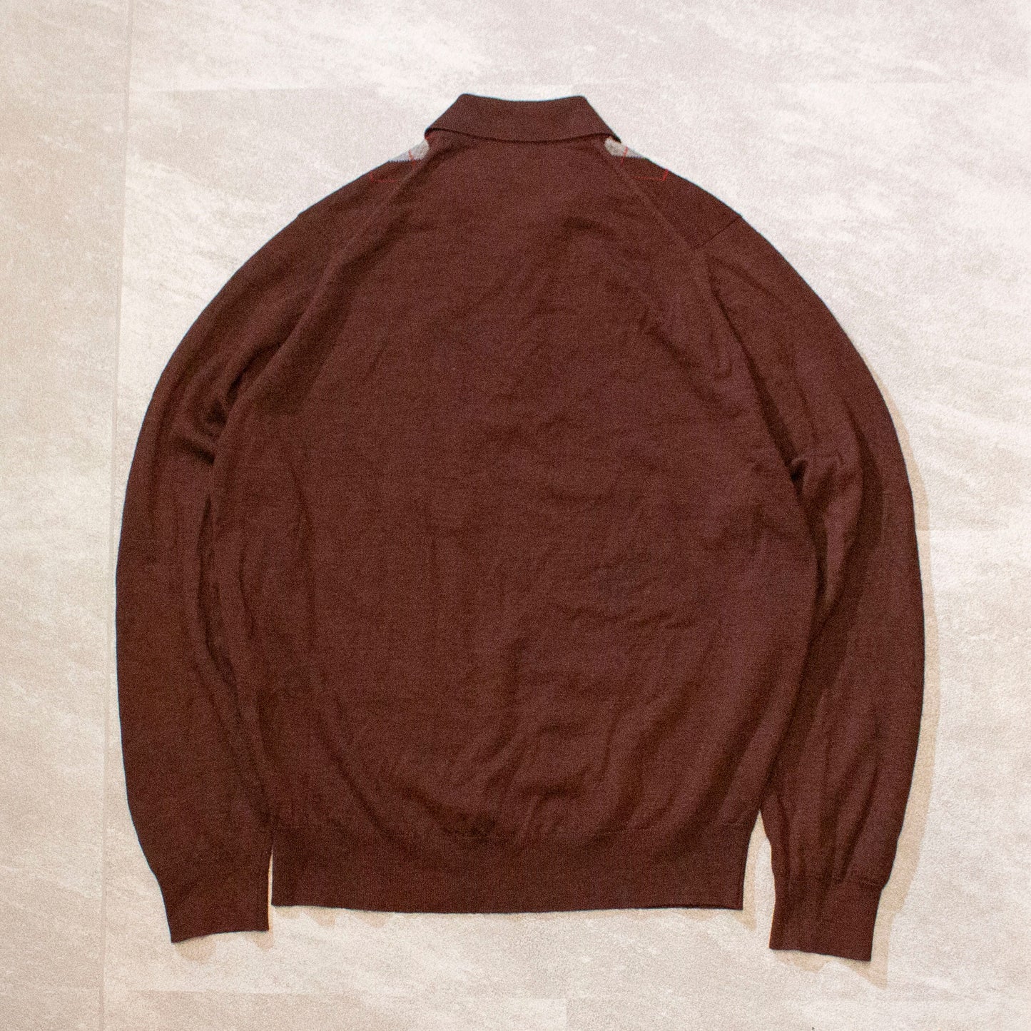 Wool Knit Polo Shirt