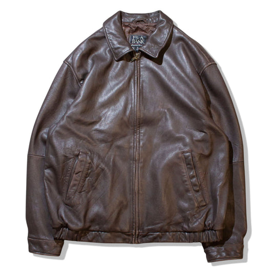 Leather Jacket Brown【XL】