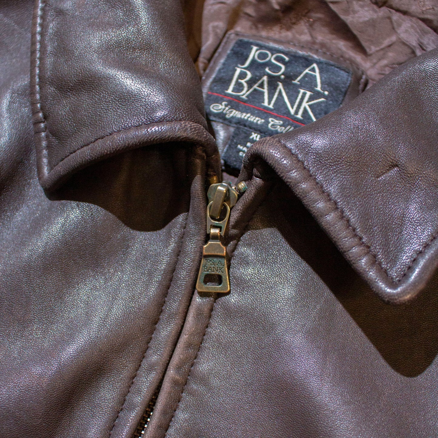 Leather Jacket Brown【XL】