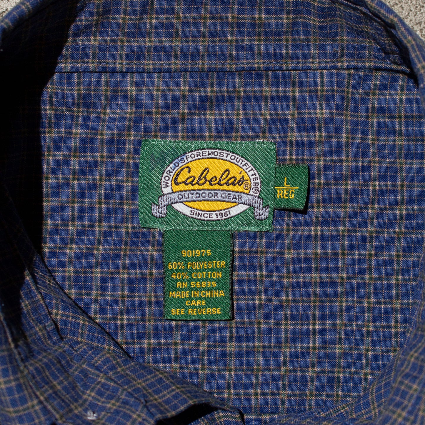 Poly×Cotton Work Shirt【L】