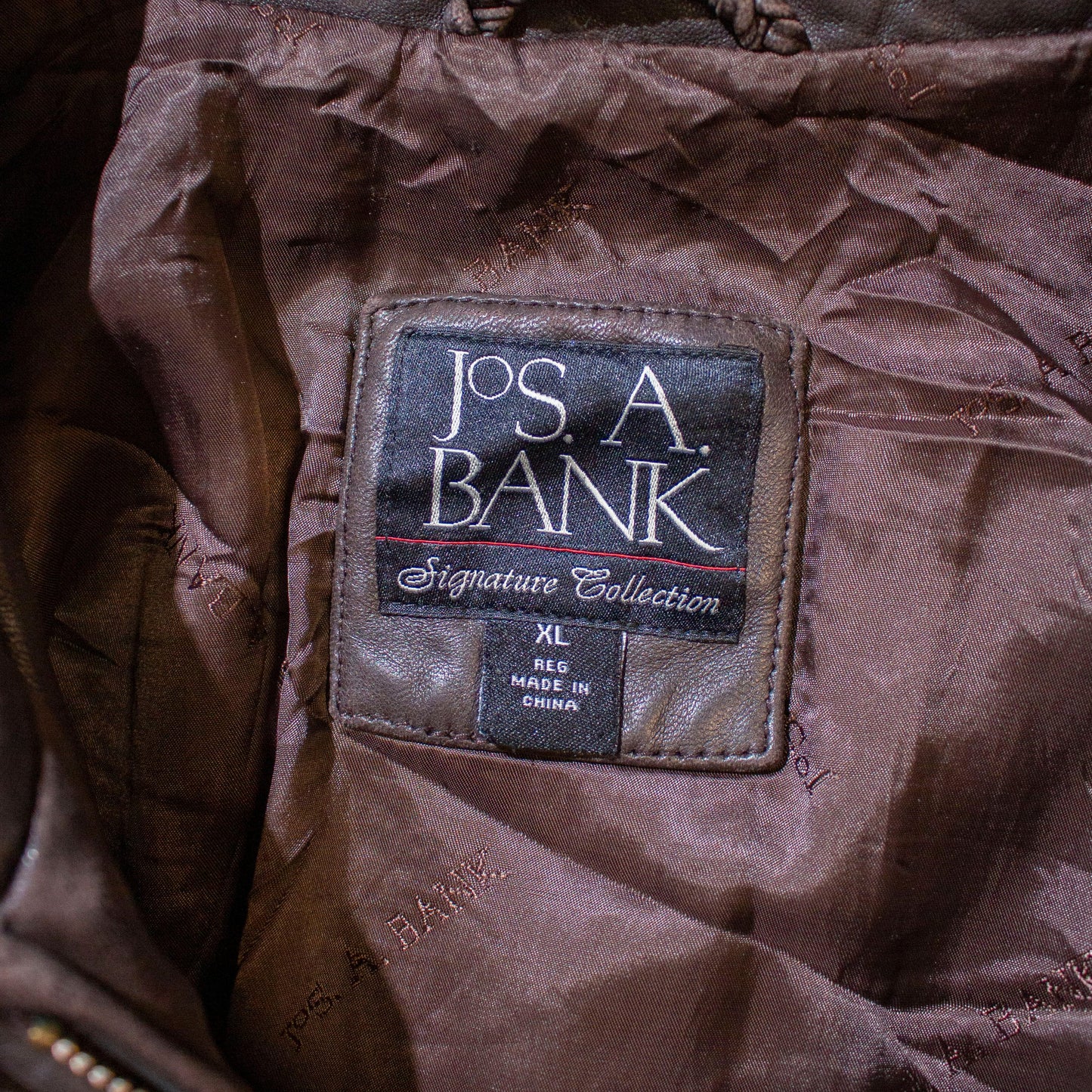 Leather Jacket Brown【XL】