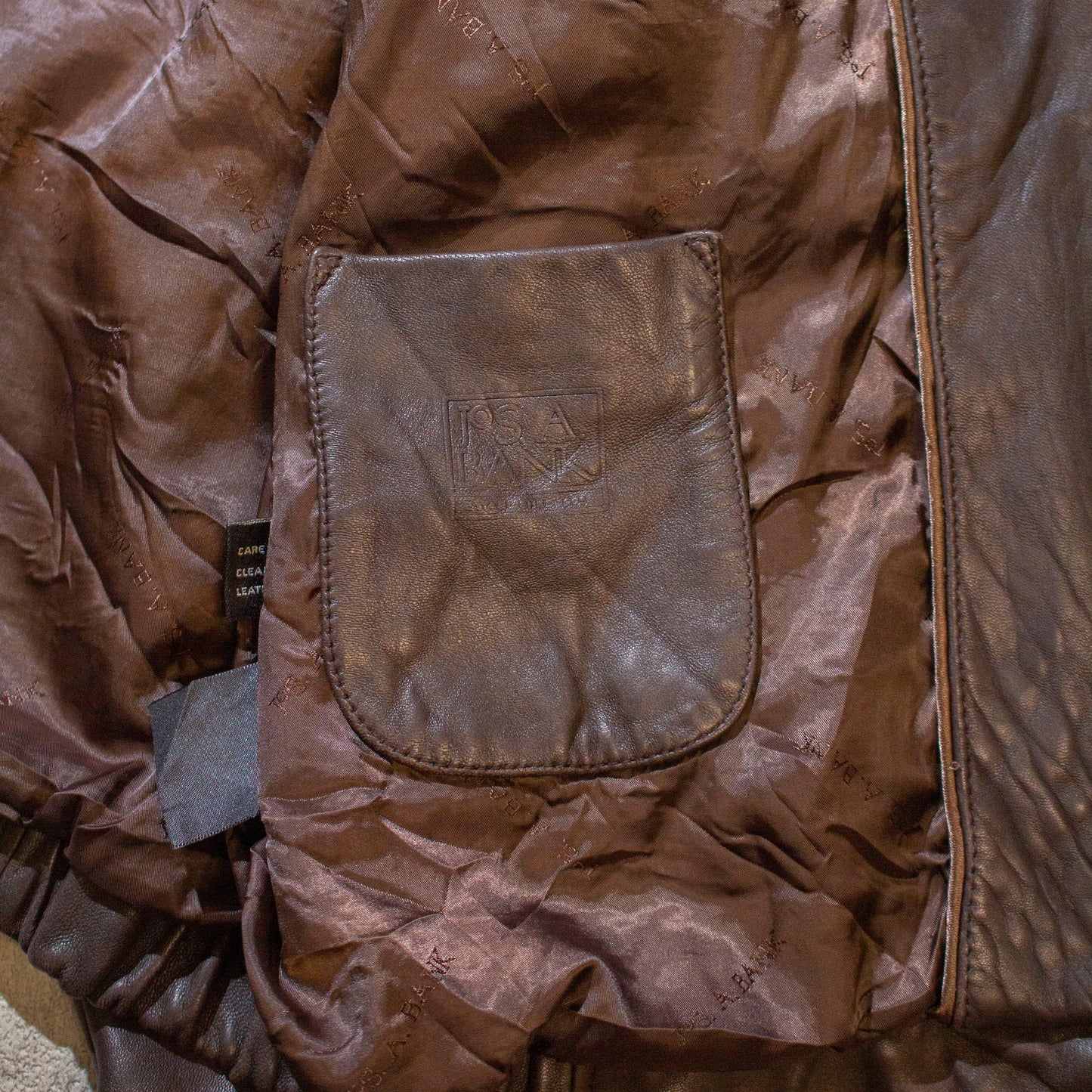 Leather Jacket Brown【XL】