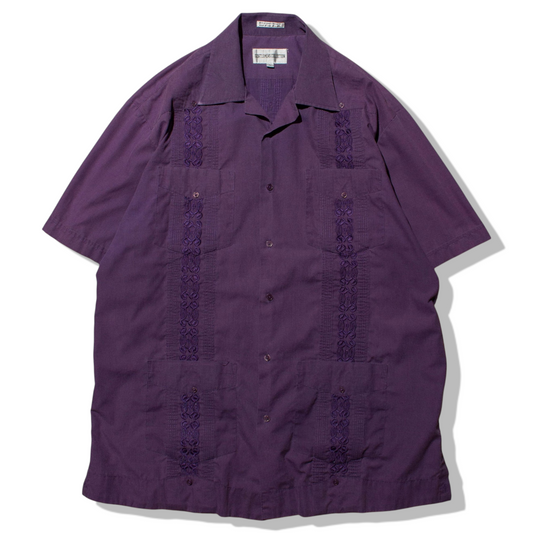 S/S Cuba Shirt / Purple【L】