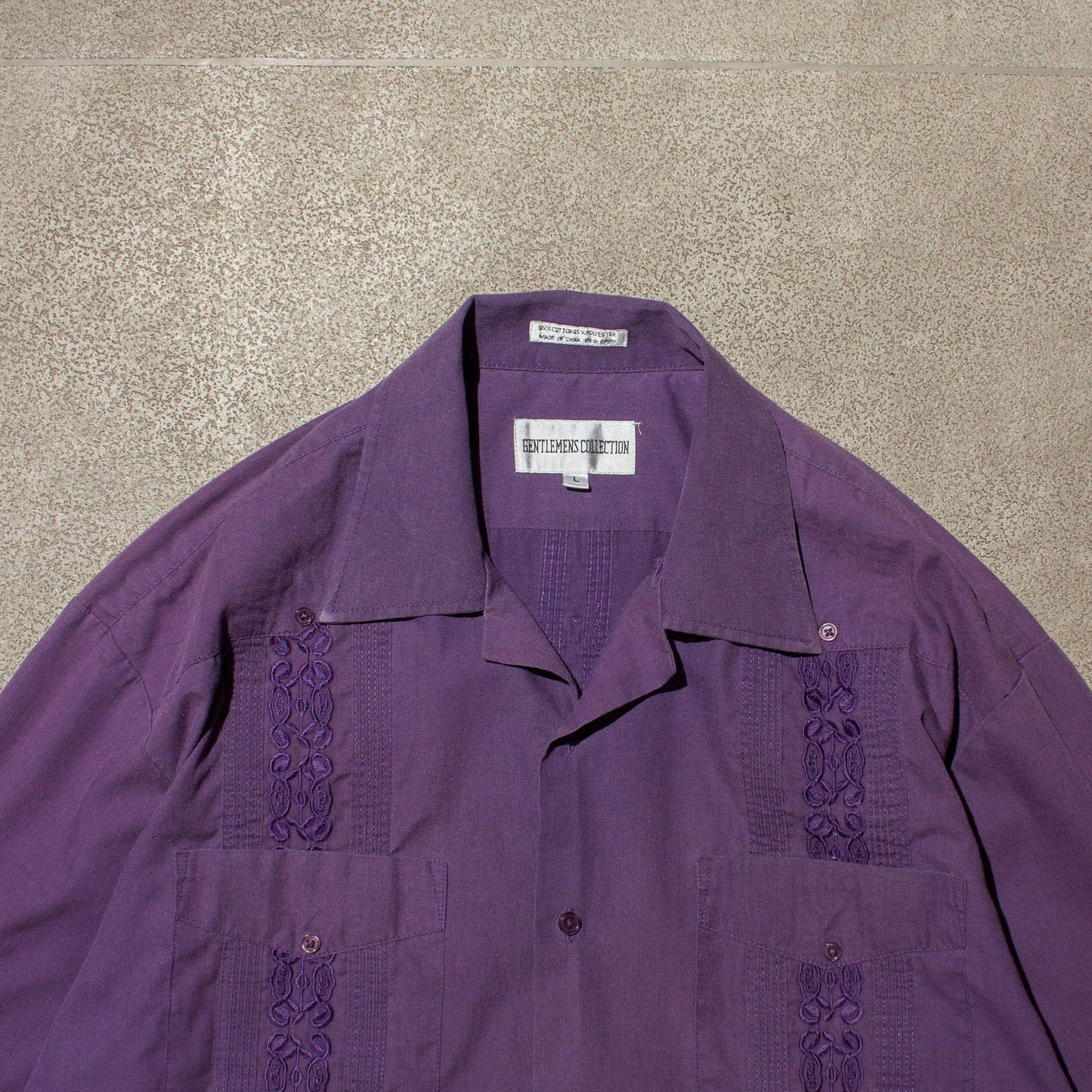 S/S Cuba Shirt / Purple【L】