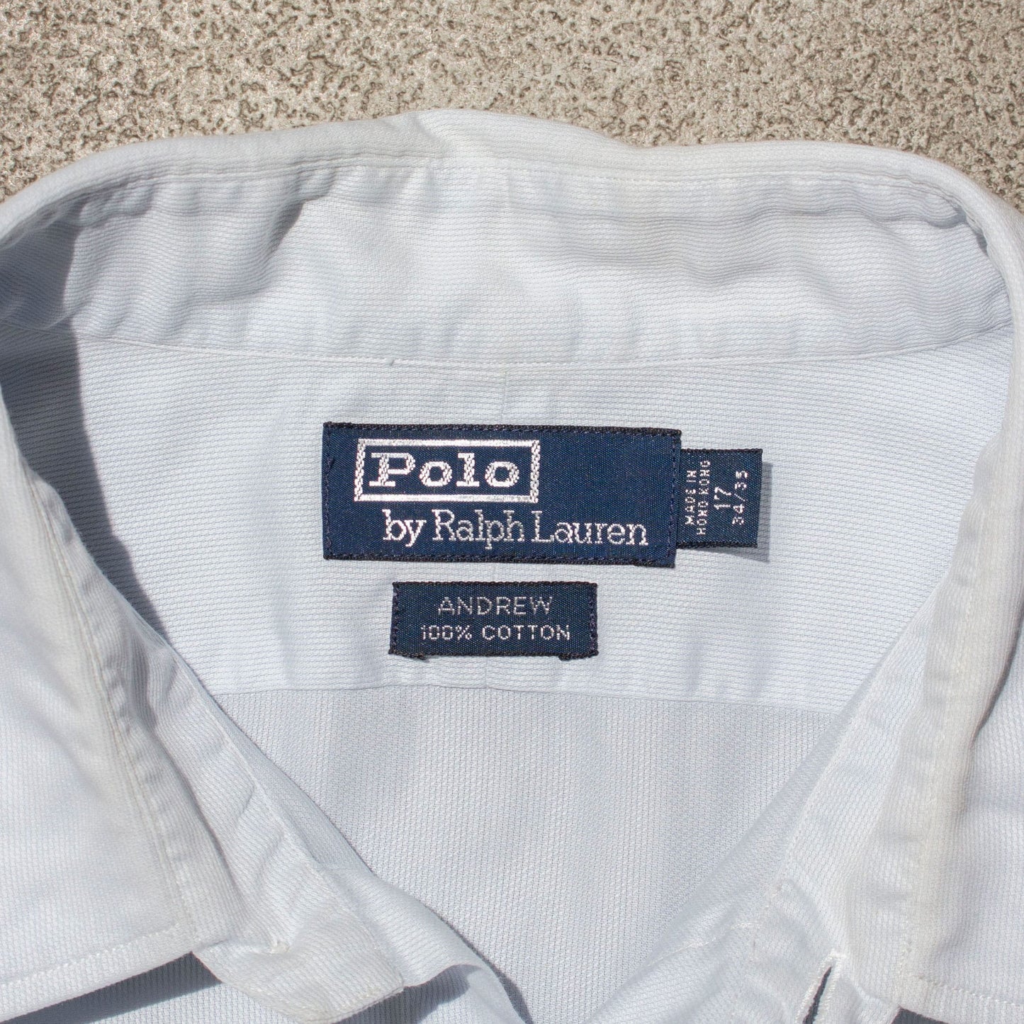 Andrew Cotton Shirt【About L】