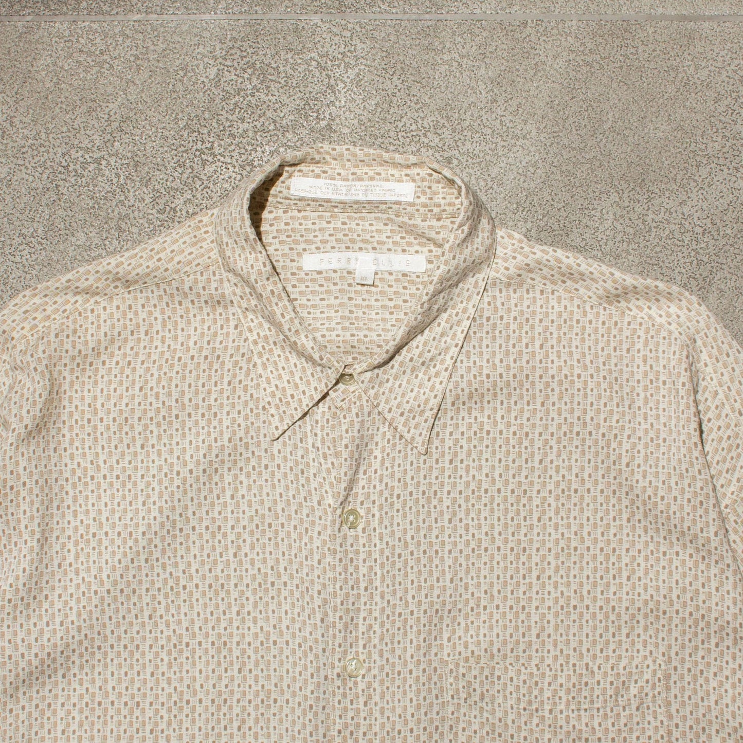 S/S Rayon Shirt Made in U.S.A.【XL】
