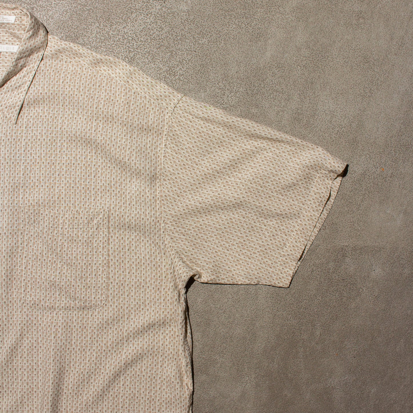 S/S Rayon Shirt Made in U.S.A.【XL】