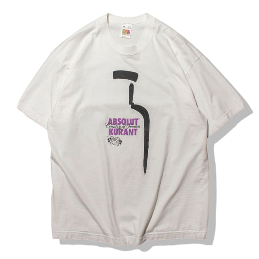 Absolut Kurant T-shirt Made in U.S.A.【XL】