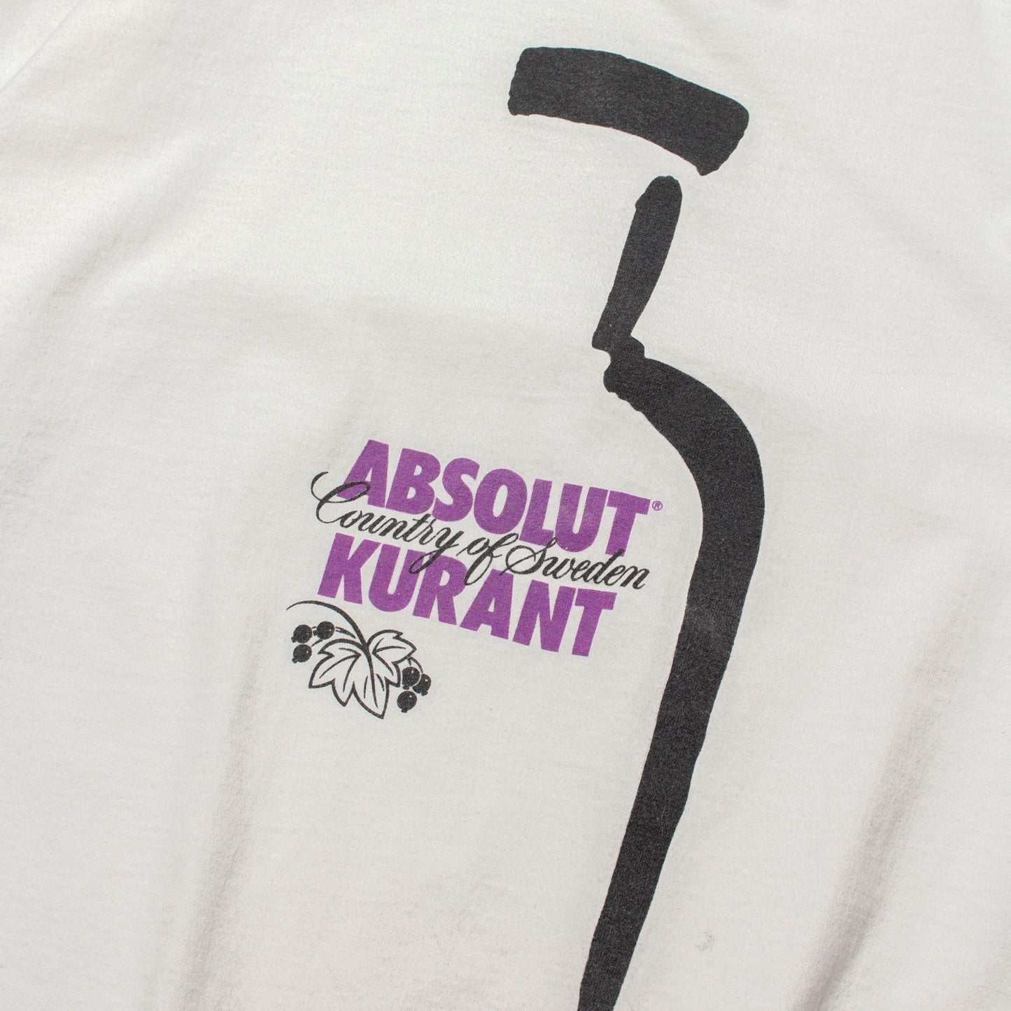 Absolut Kurant T-shirt Made in U.S.A.【XL】