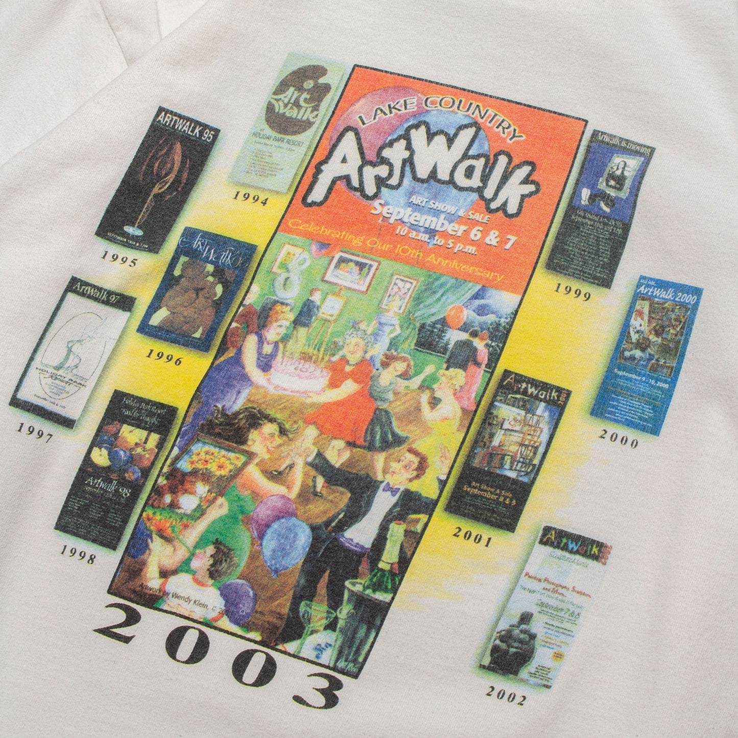 Tenth Annual Artwork T-shirt【M】