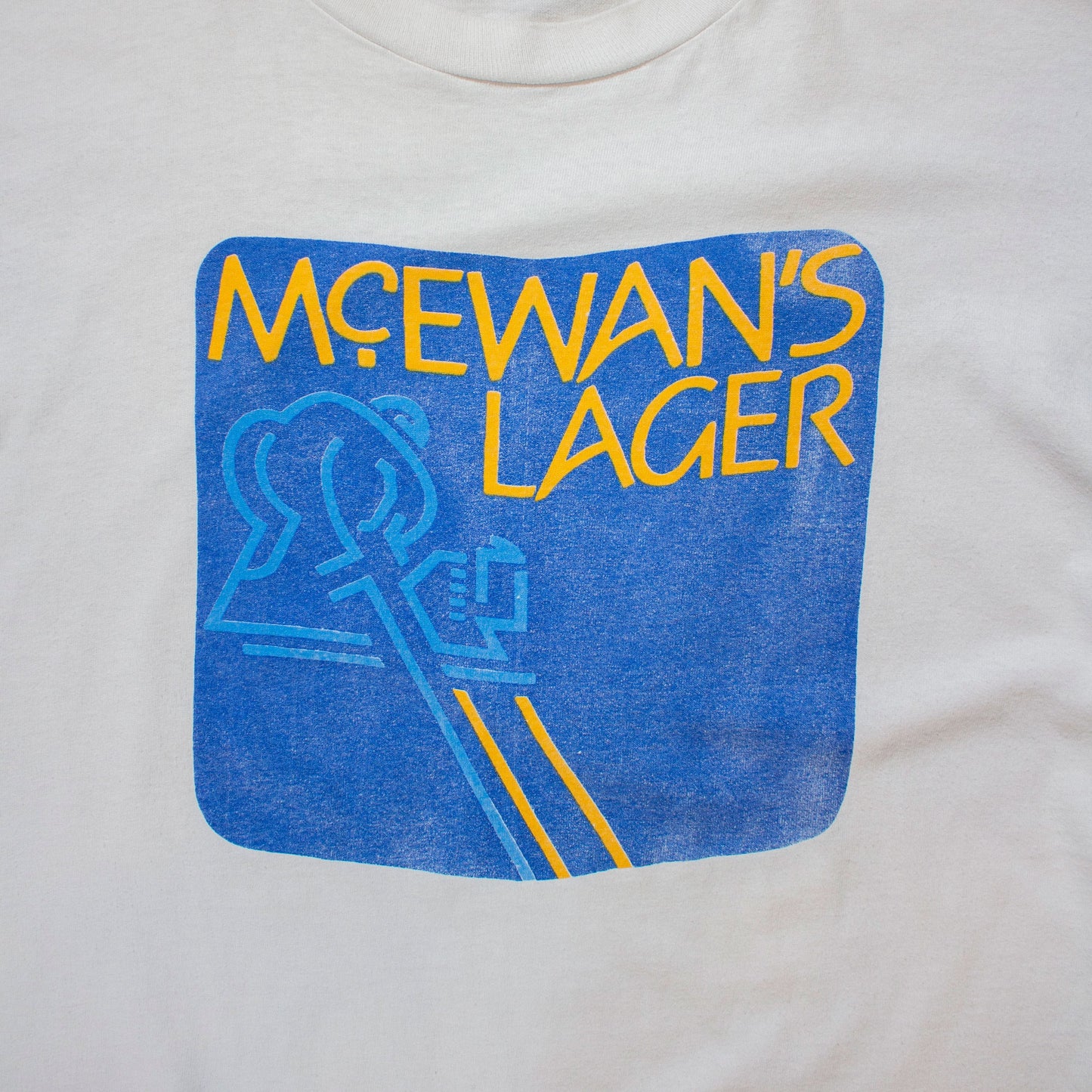 McEWAN's LACER T-Shirt Made in U.S.A.【XL】