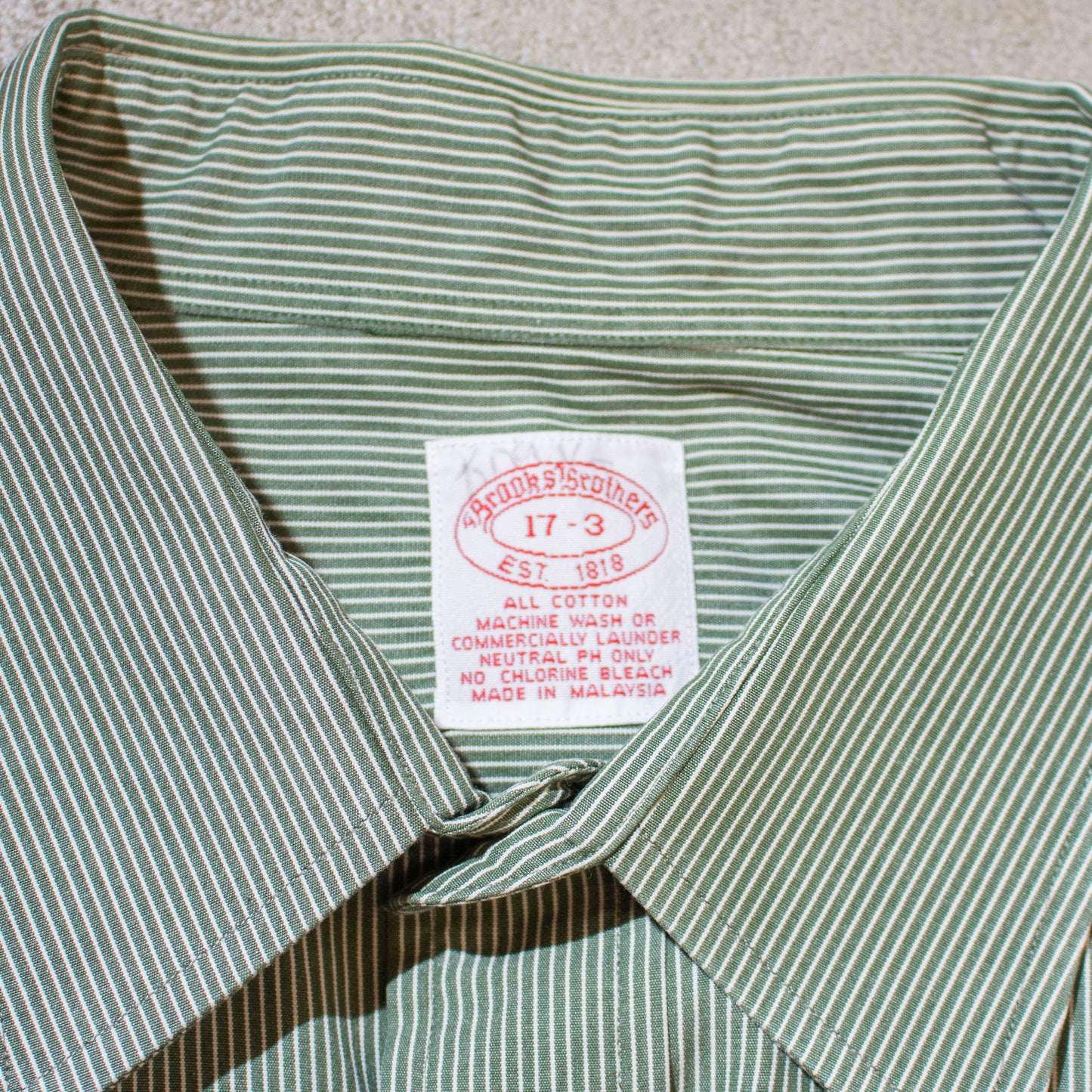 Brooks Brothers 90's Stripe Shirt Green (oshimi612様 専用)