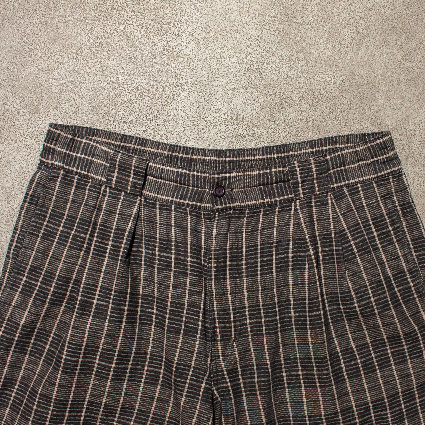 Cotton Check Shorts【36】