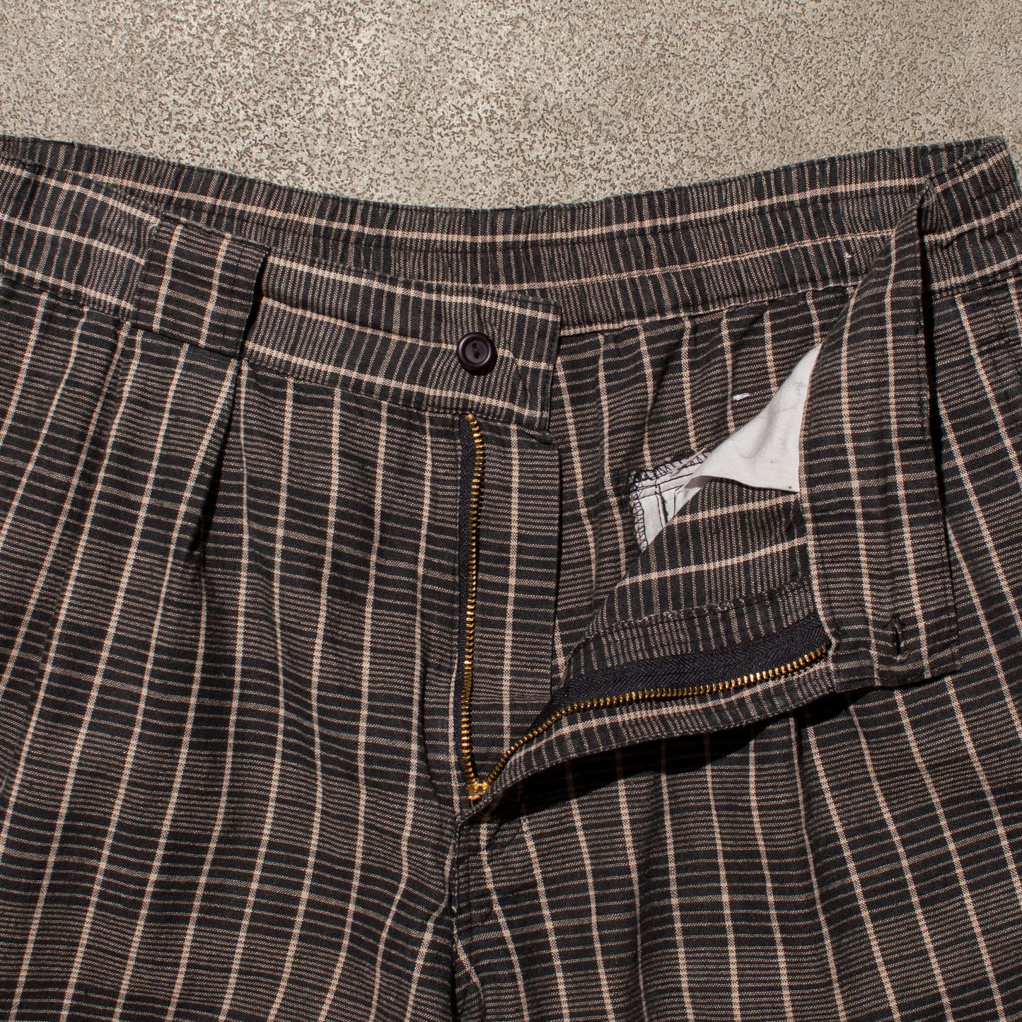 Cotton Check Shorts【36】