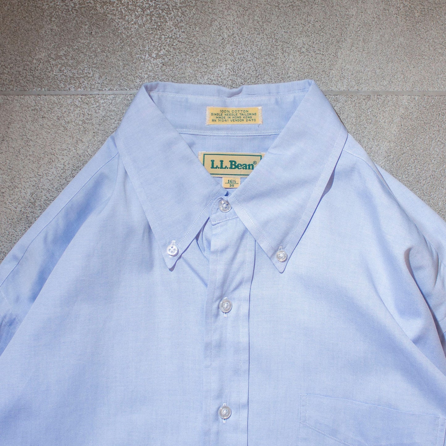 Pinpoint Oxford Cotton Shirt【About L】