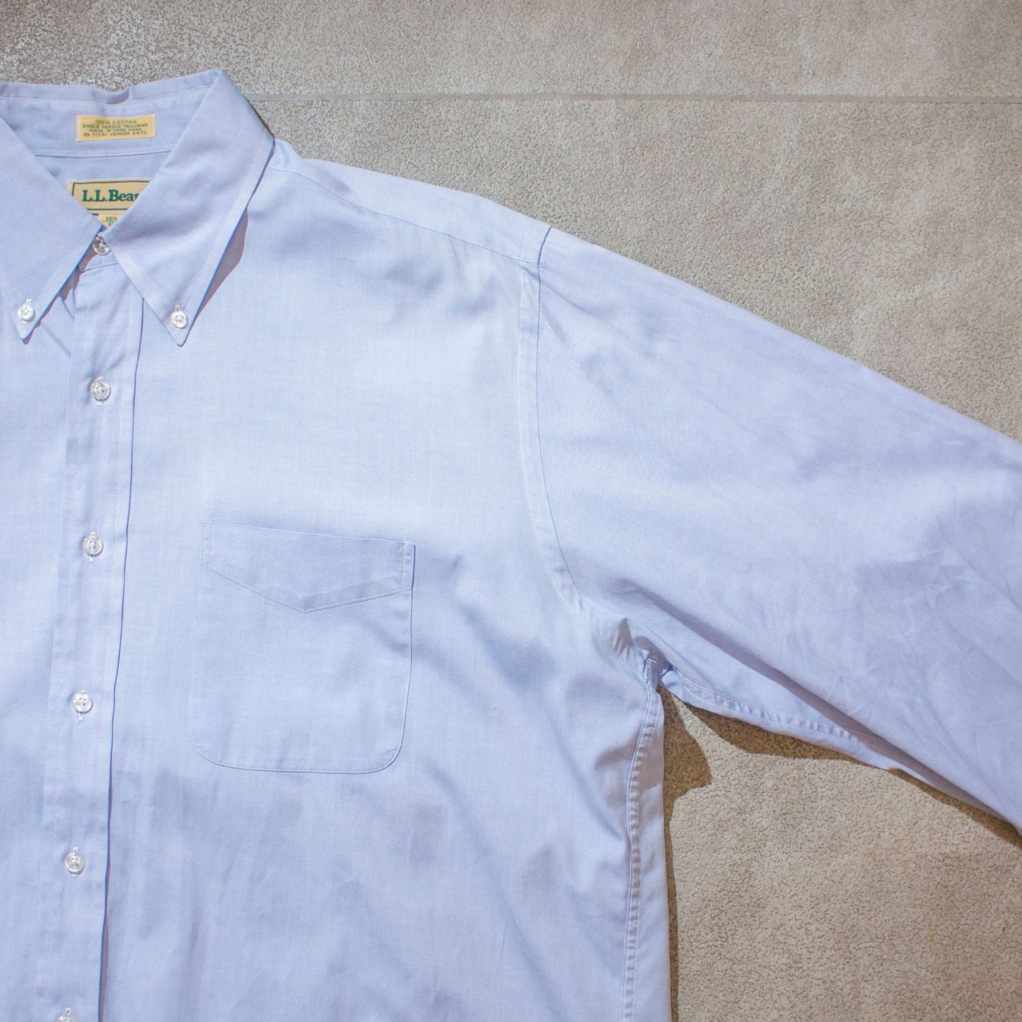 Pinpoint Oxford Cotton Shirt【About L】