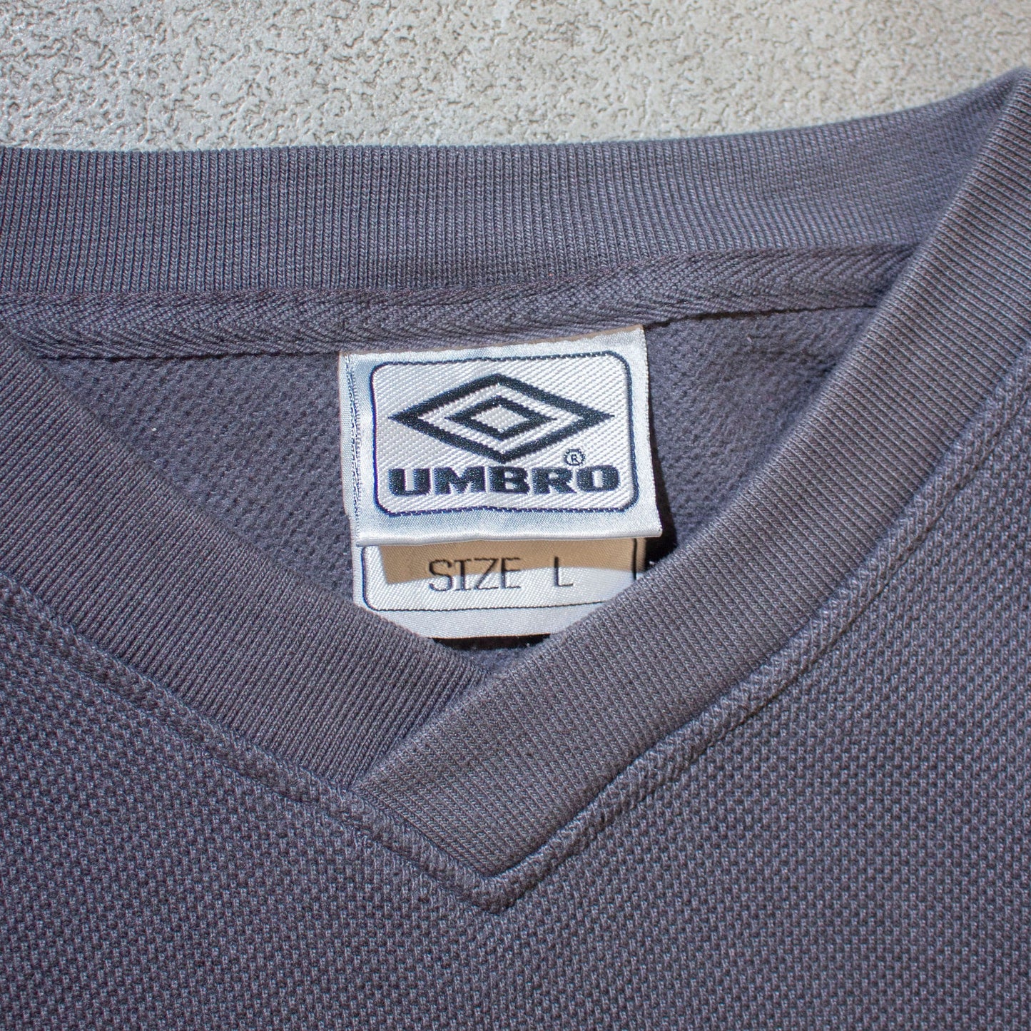 Pique V-neck Sweat【L】