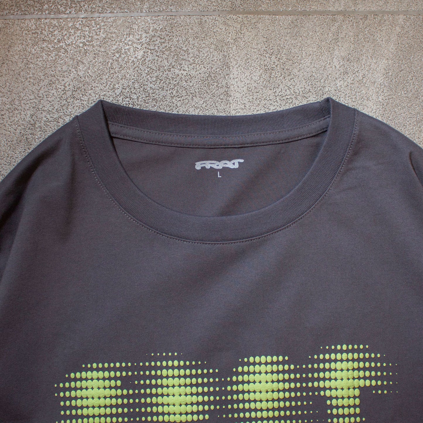 Dot Logo T-shirt / Dark Gray