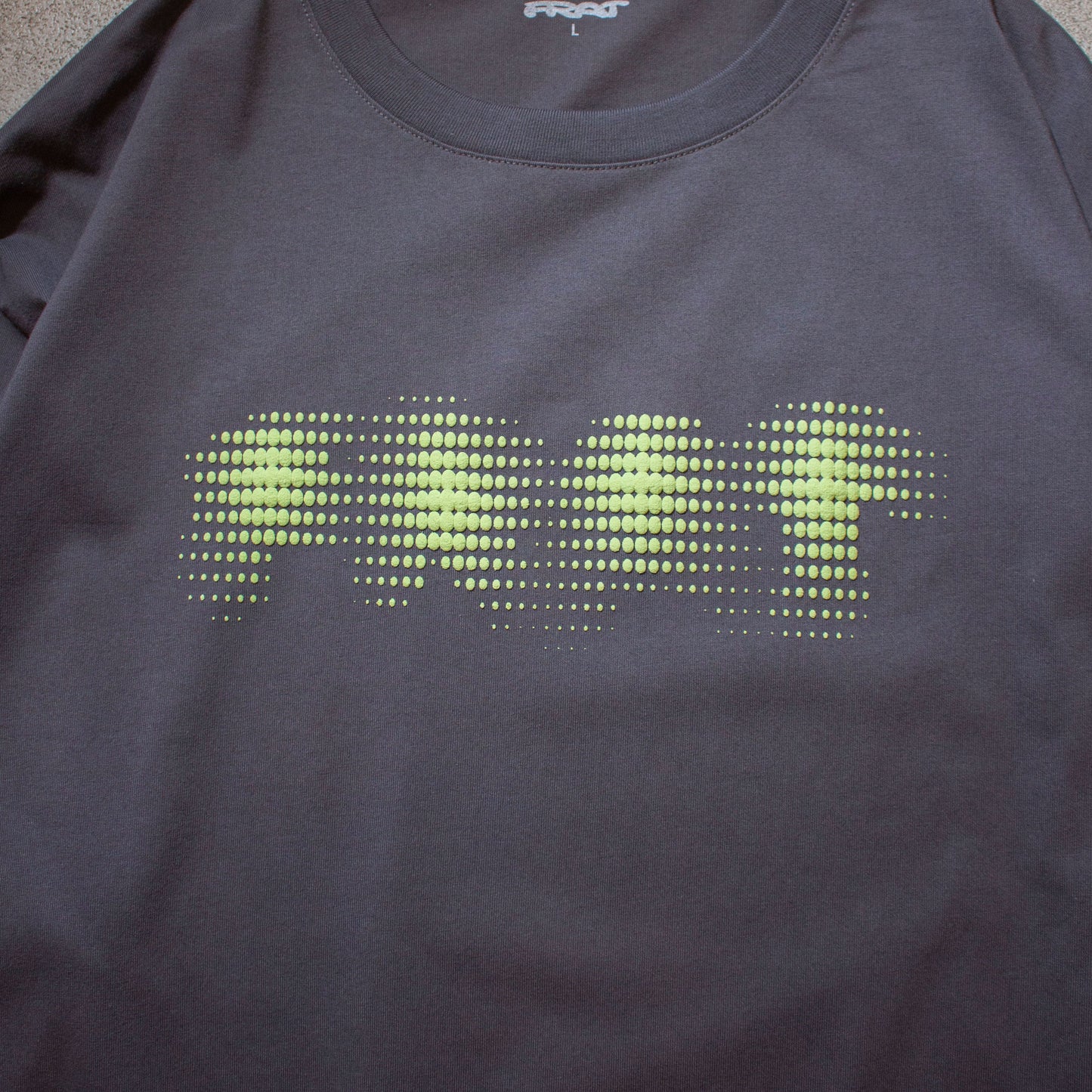 Dot Logo T-shirt / Dark Gray