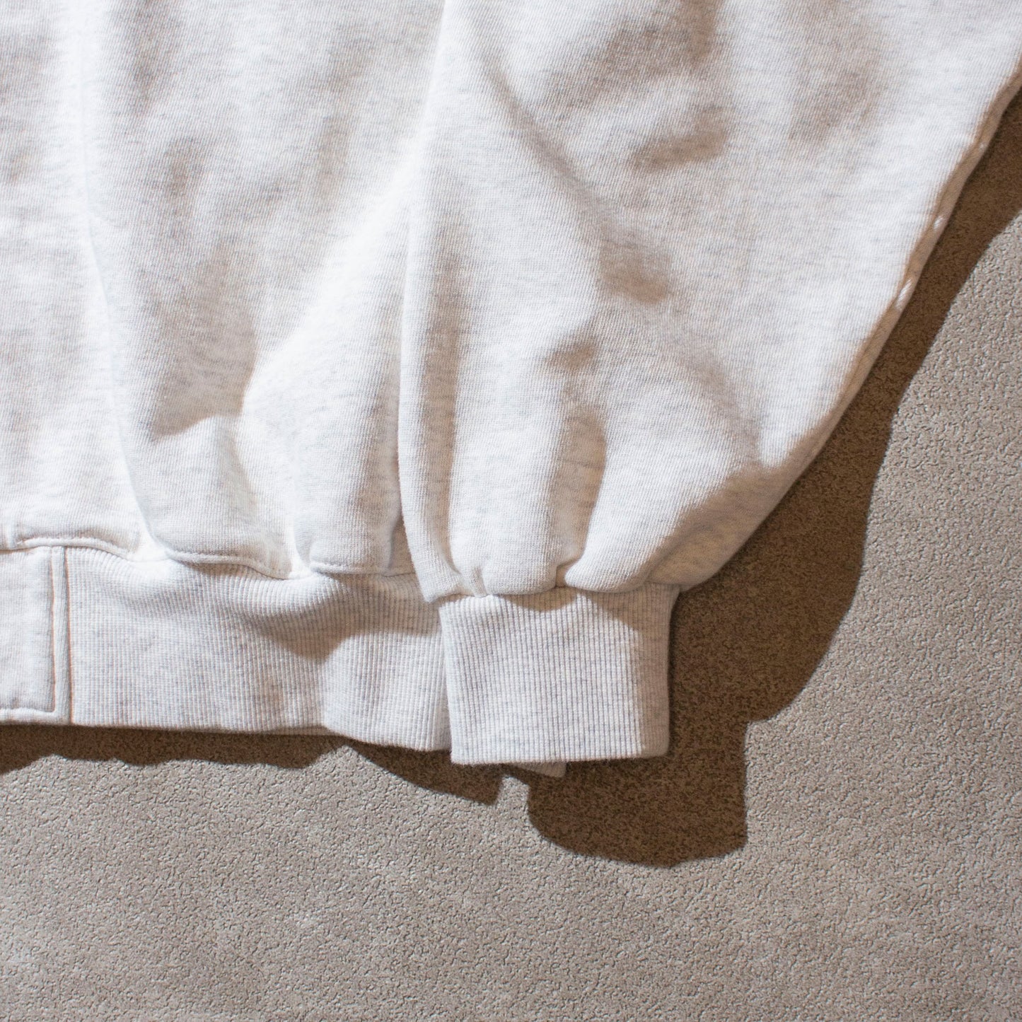 Sweat Snap Cardigan / Ash Gray