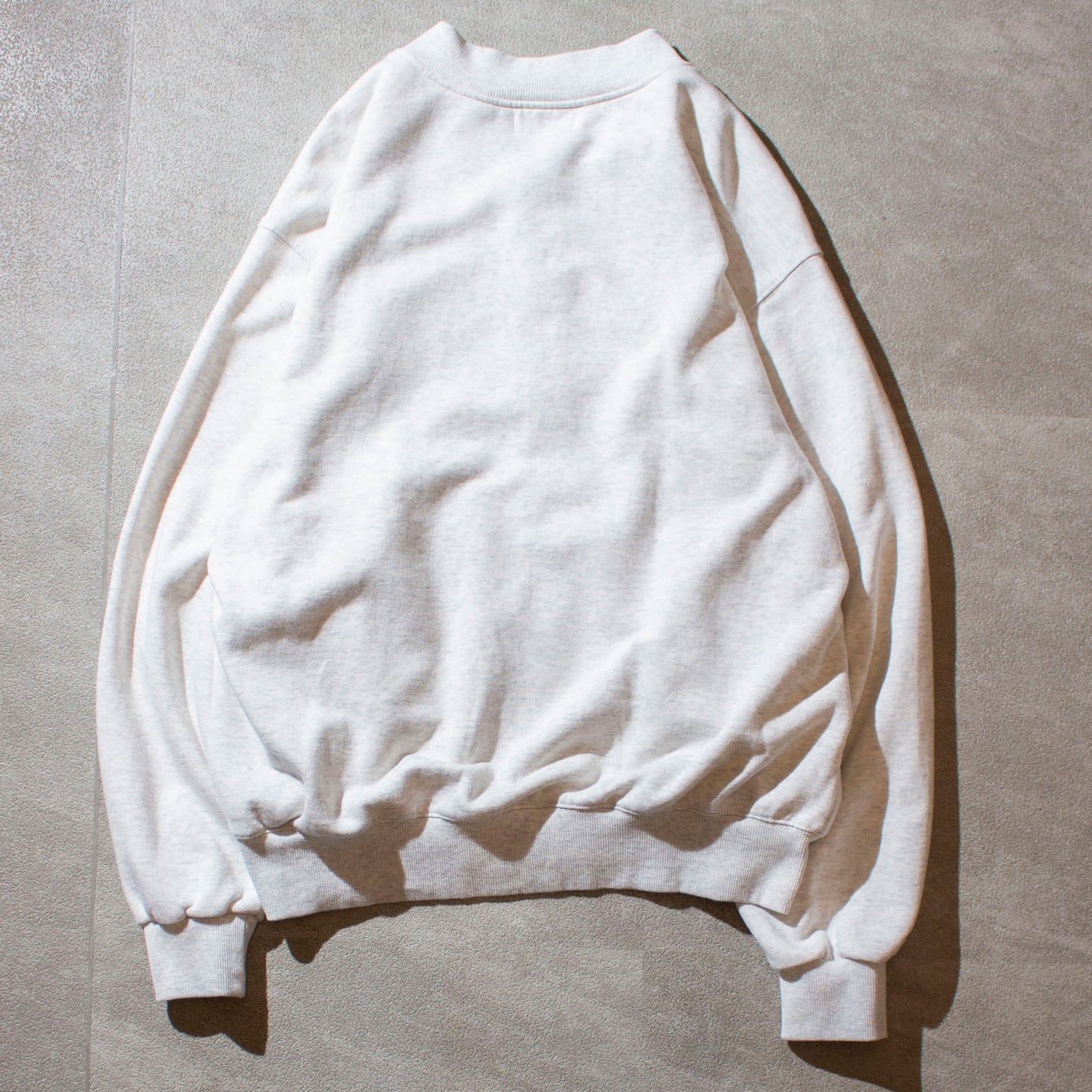 Sweat Snap Cardigan / Ash Gray