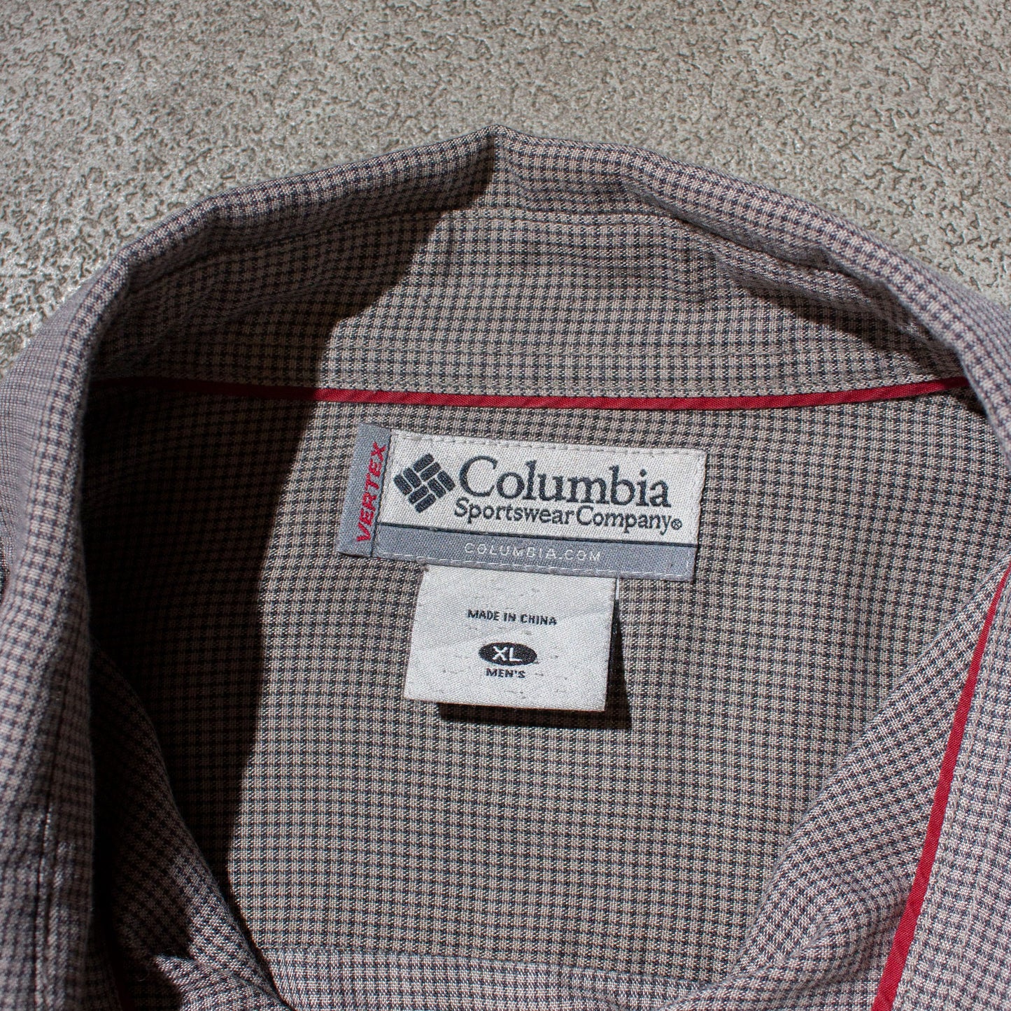 VERTEX Check Shirt【XL】