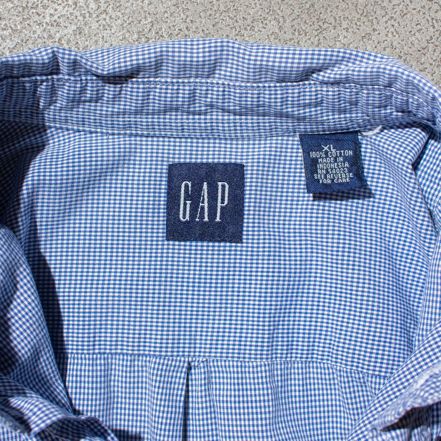 Gingham Check Shirt【XL】