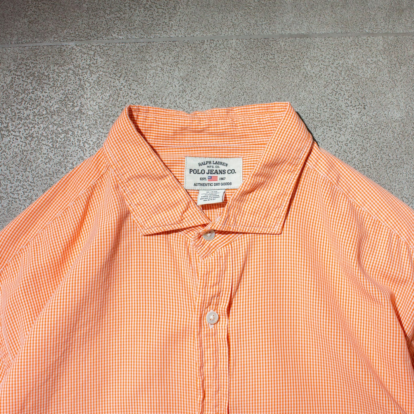 Good Gingham Check Shirt【XL】