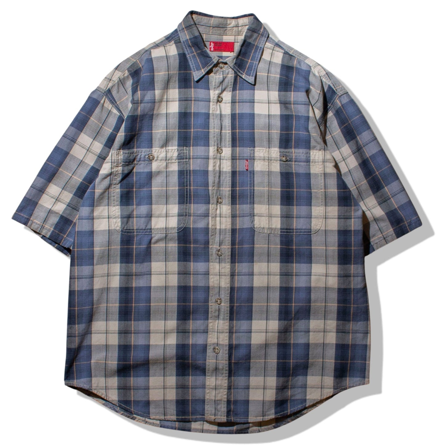 RED TAB S/S Check Shirt【M】