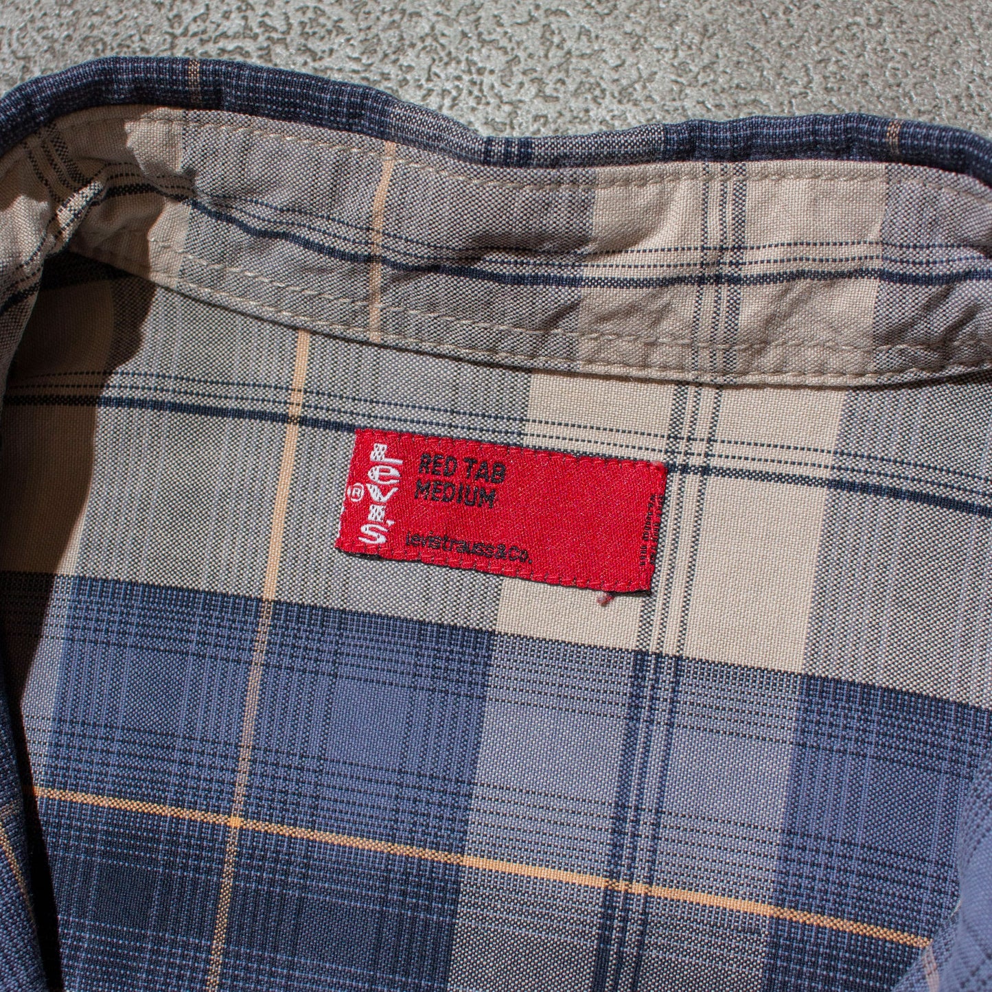 RED TAB S/S Check Shirt【M】