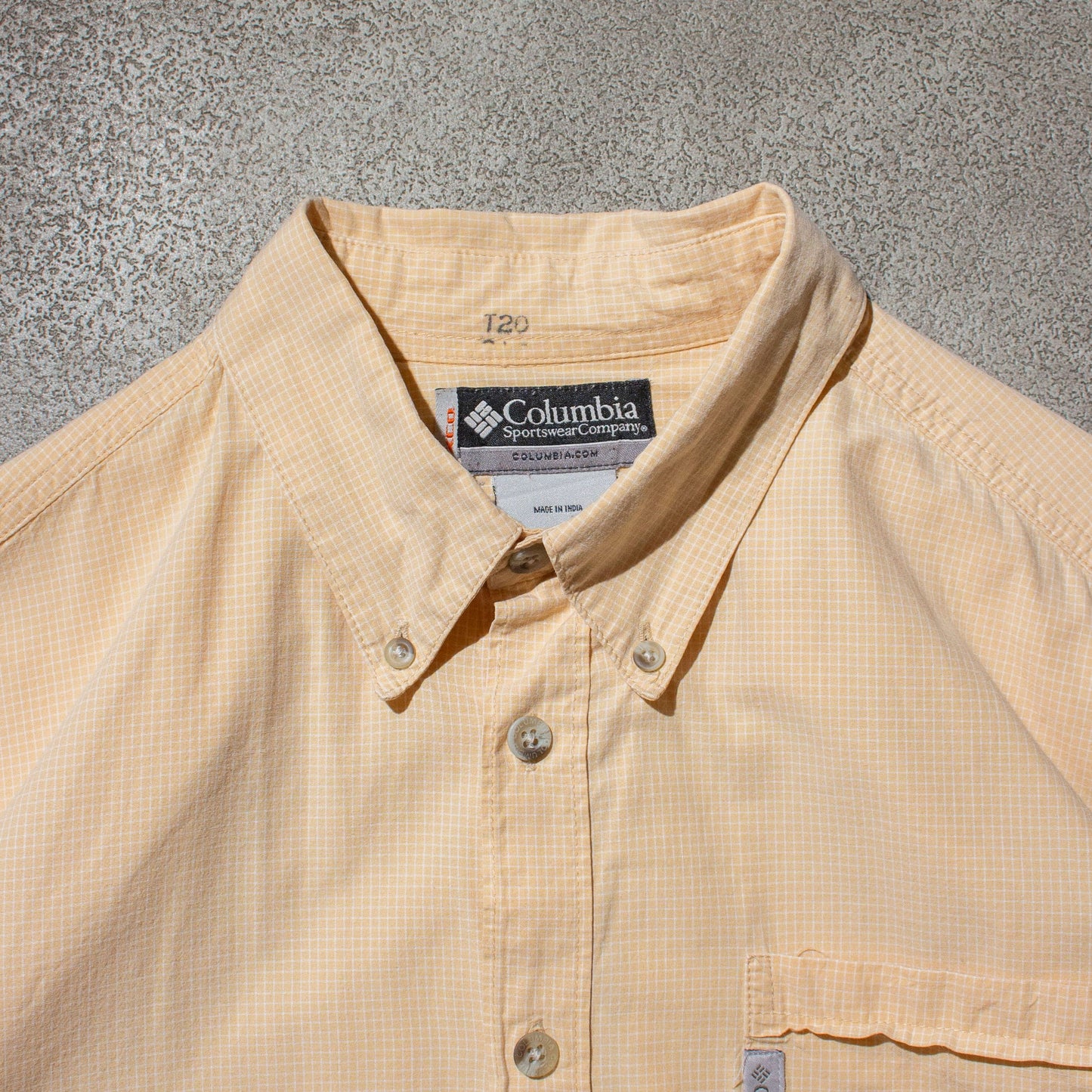 X.C.O. S/S Typewriter Check Shirt【M】