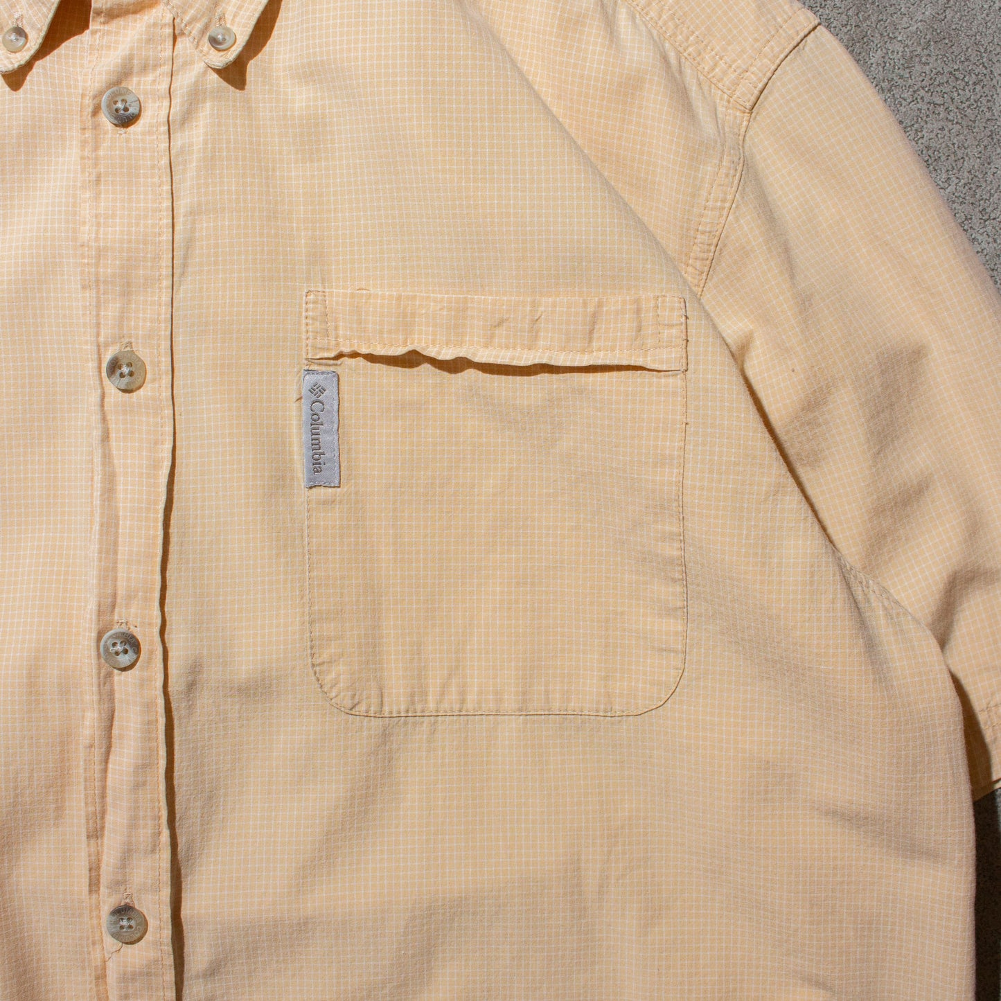 X.C.O. S/S Typewriter Check Shirt【M】