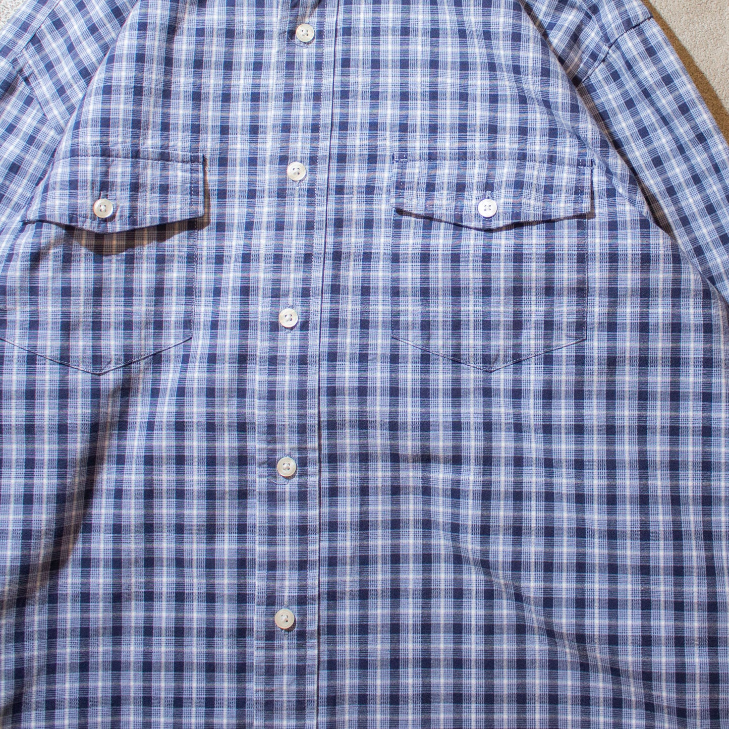Eddie Bauer 00's Regular Collar Check Shirt (Sawatani Takumi様 専用)
