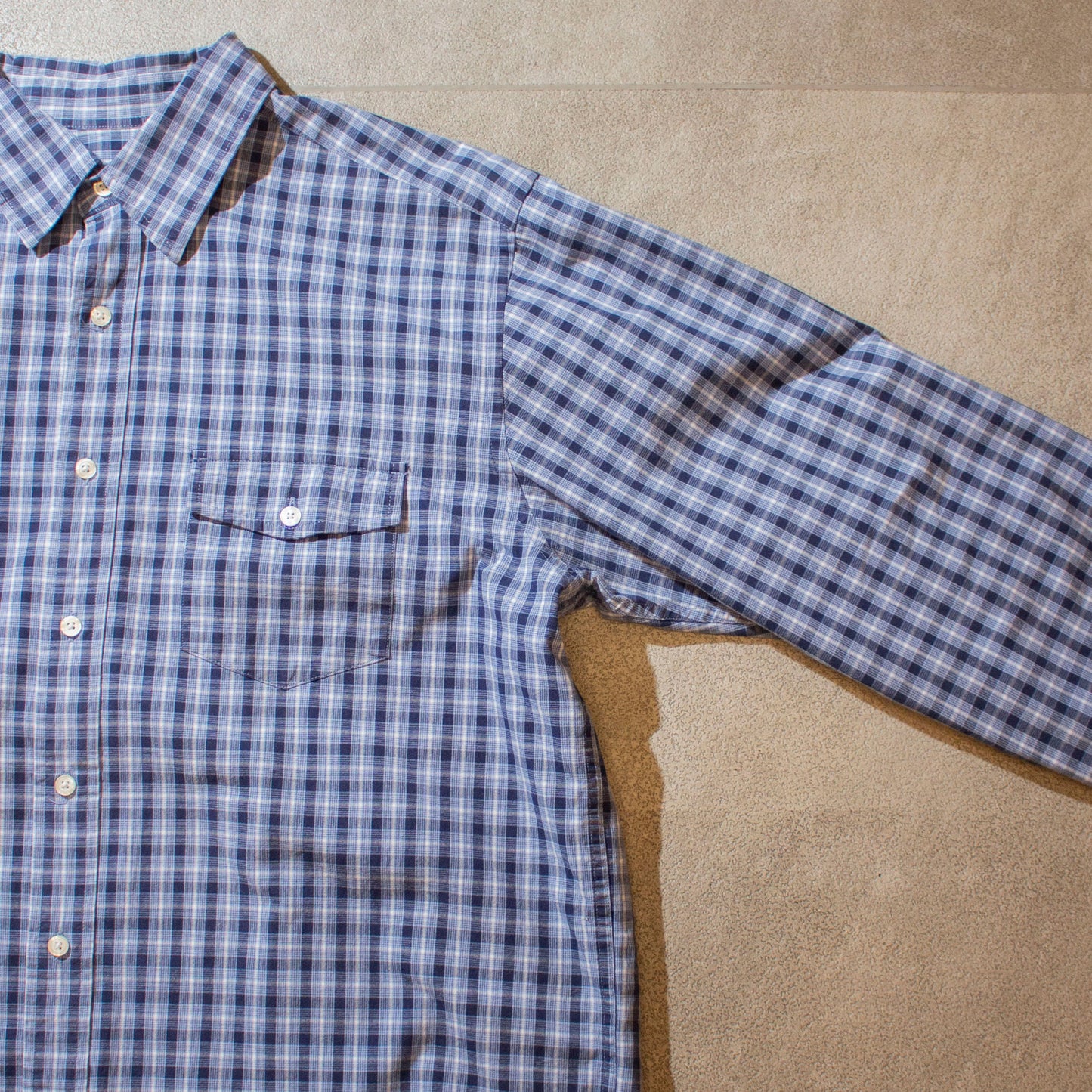 Eddie Bauer 00's Regular Collar Check Shirt (Sawatani Takumi様 専用)
