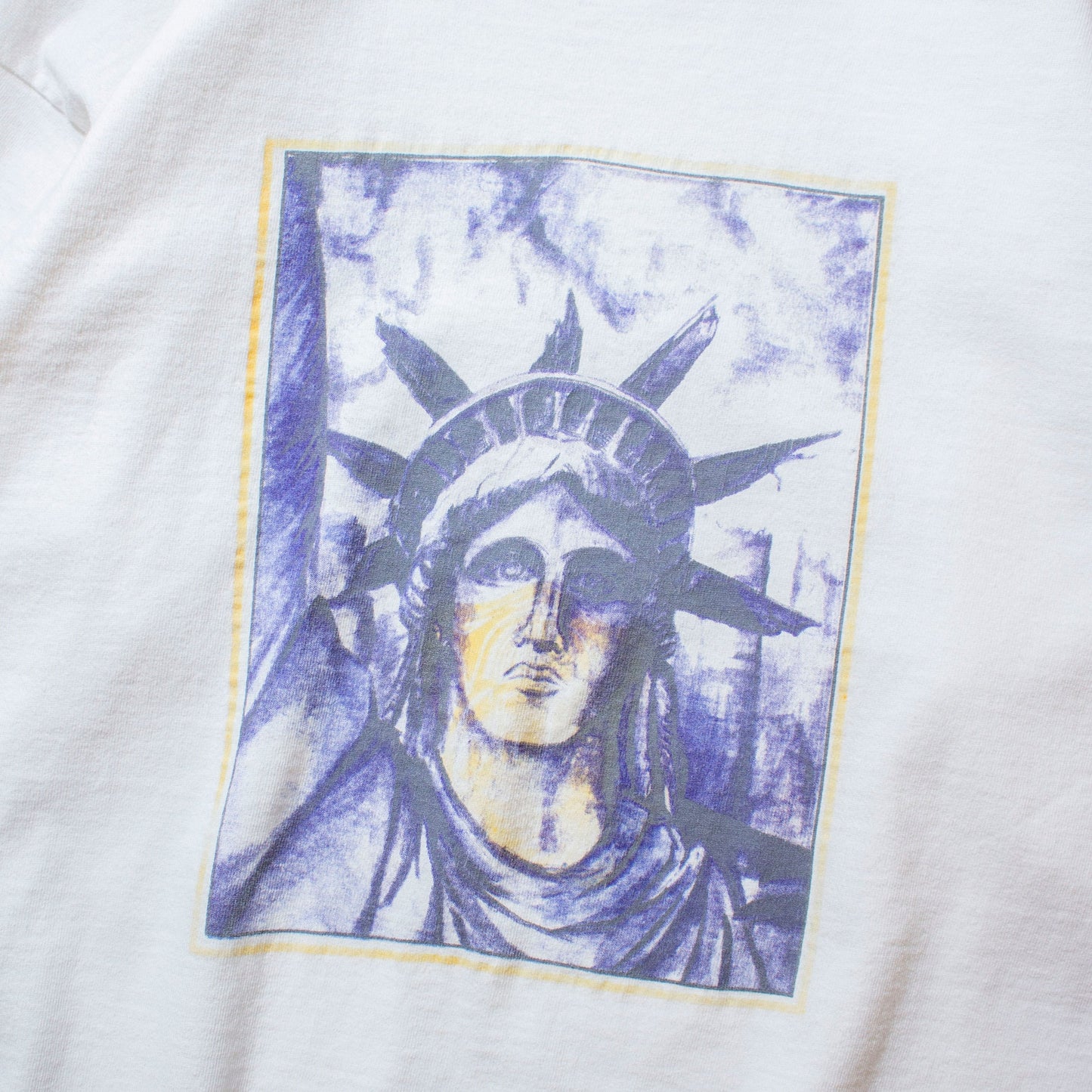 Statue of Liberty T-shirt Made in U.S.A.【XL】