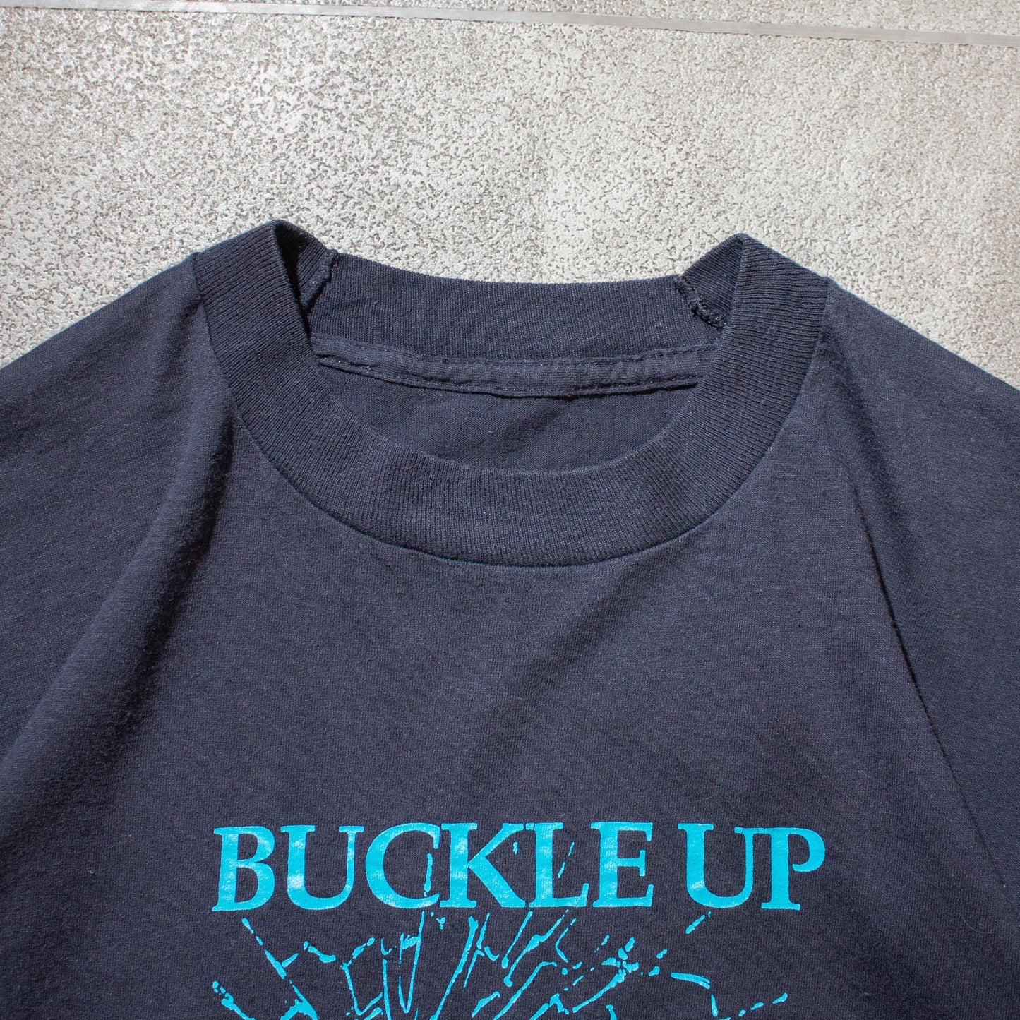 Buckle Up or eat glass T-shirt【About L】