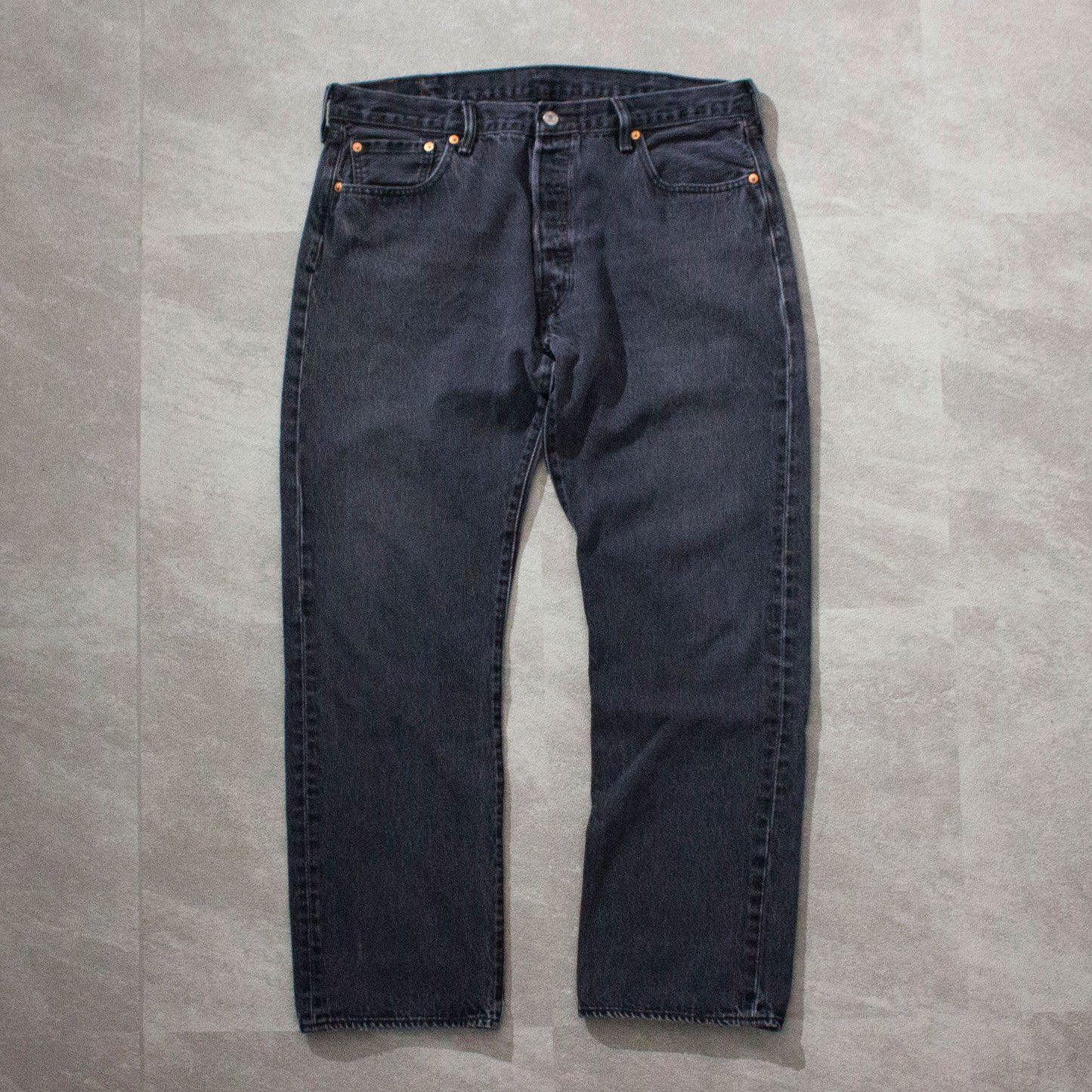 501 Black Denim Pants